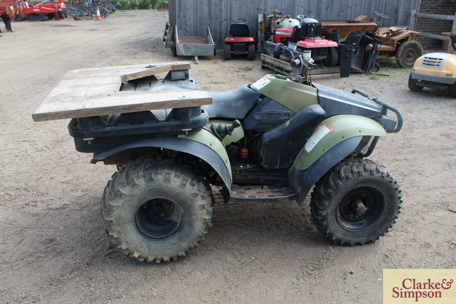 D-Bat 4WD diesel quad bike. * - Image 6 of 30