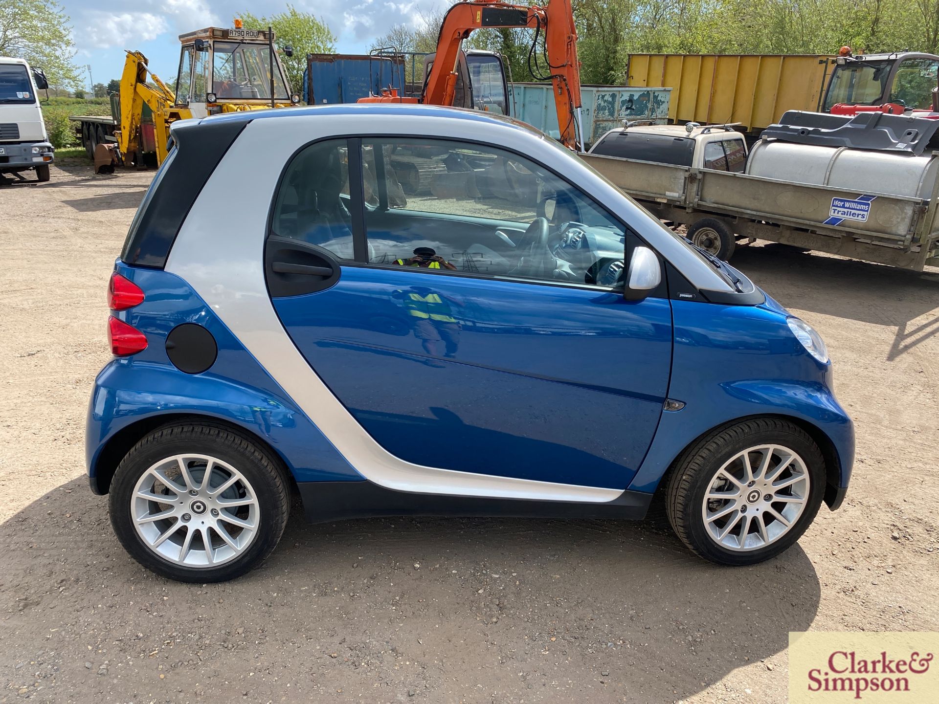 Smart Passion ForTwo. Registration AY58 ZGZ. Date of first registration 09/2008. 4,800 miles. MOT - Image 6 of 57