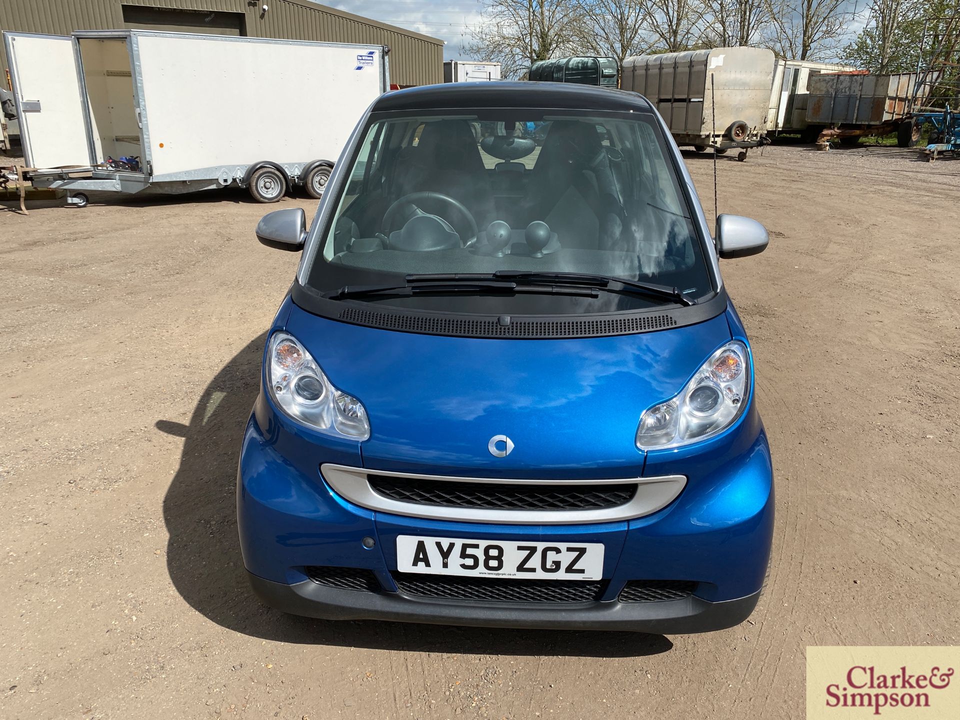 Smart Passion ForTwo. Registration AY58 ZGZ. Date of first registration 09/2008. 4,800 miles. MOT - Image 8 of 57