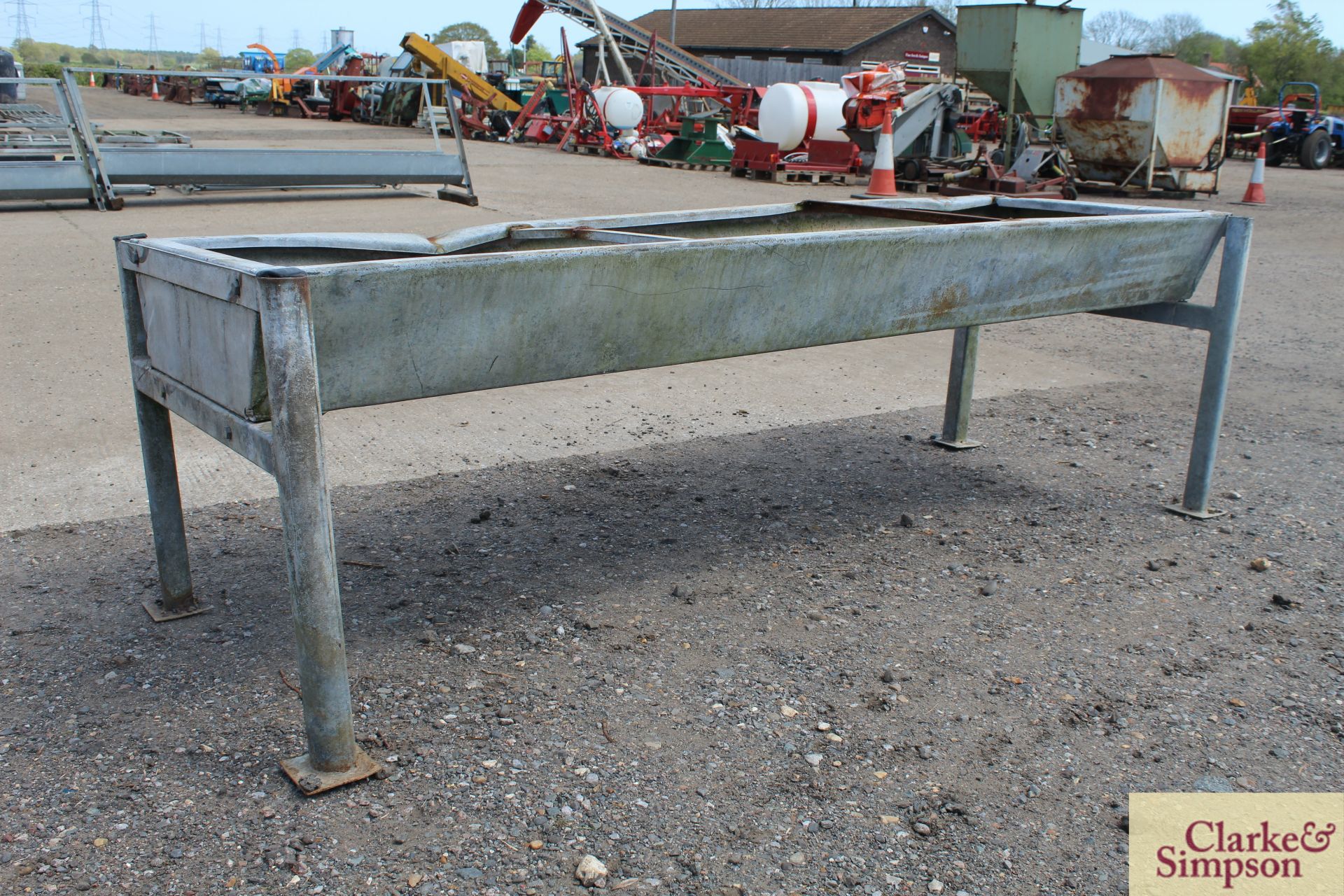 Cattle trough on stand. * - Image 3 of 5