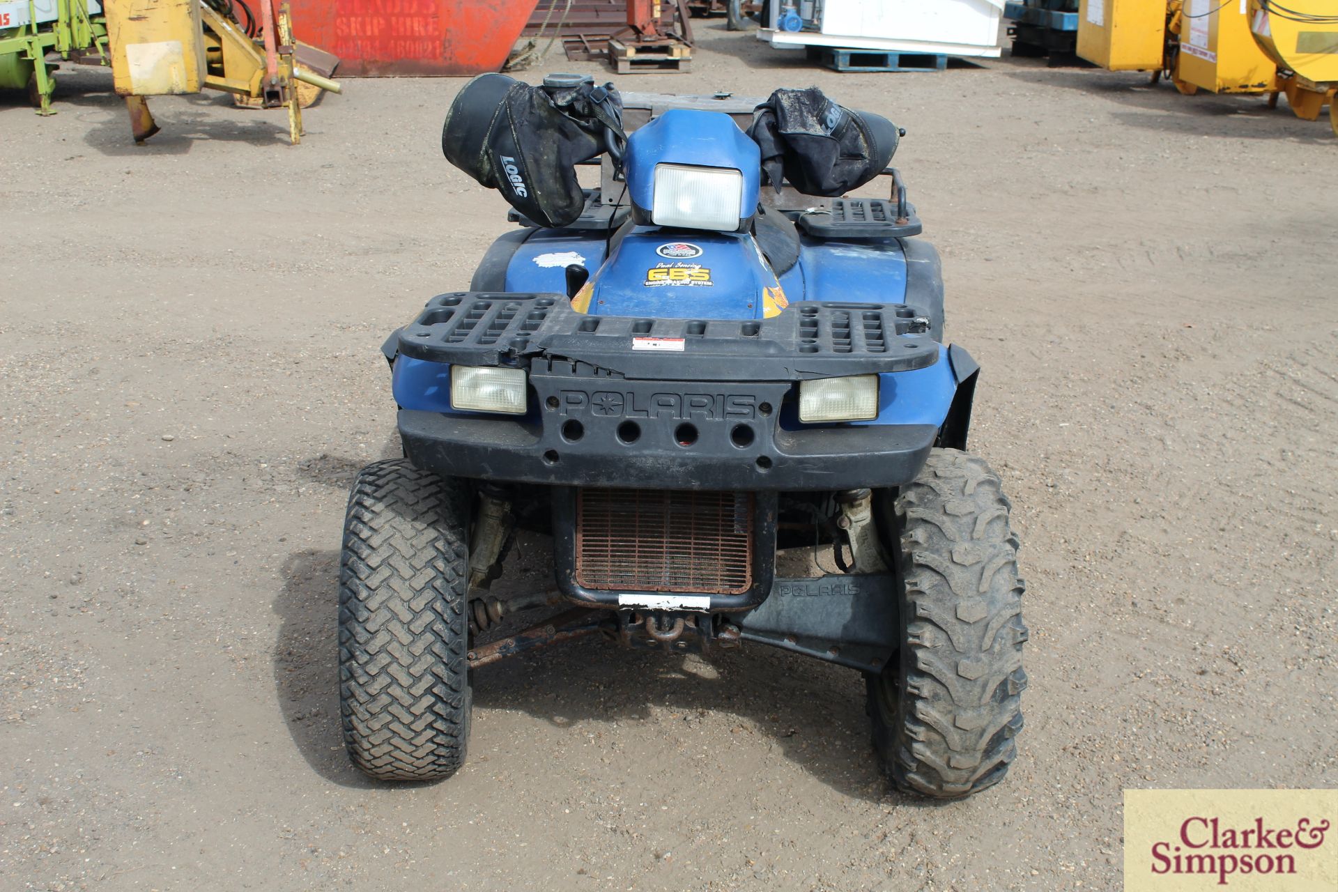 Polaris 500cc Diesel 4WD quad bike. Registration Q52 CHH. Date of first registration 02/2000. VIN - Bild 8 aus 28