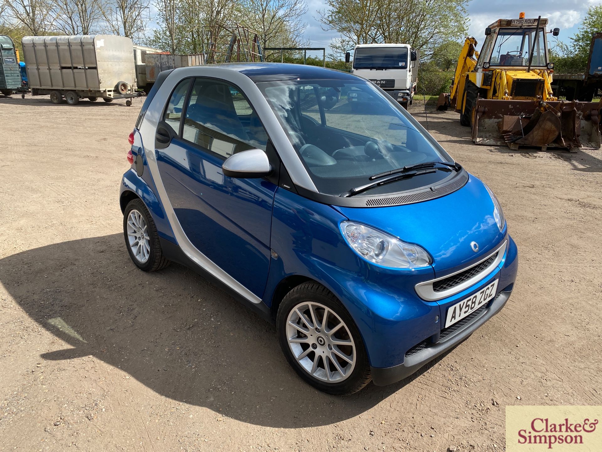 Smart Passion ForTwo. Registration AY58 ZGZ. Date of first registration 09/2008. 4,800 miles. MOT - Image 7 of 57