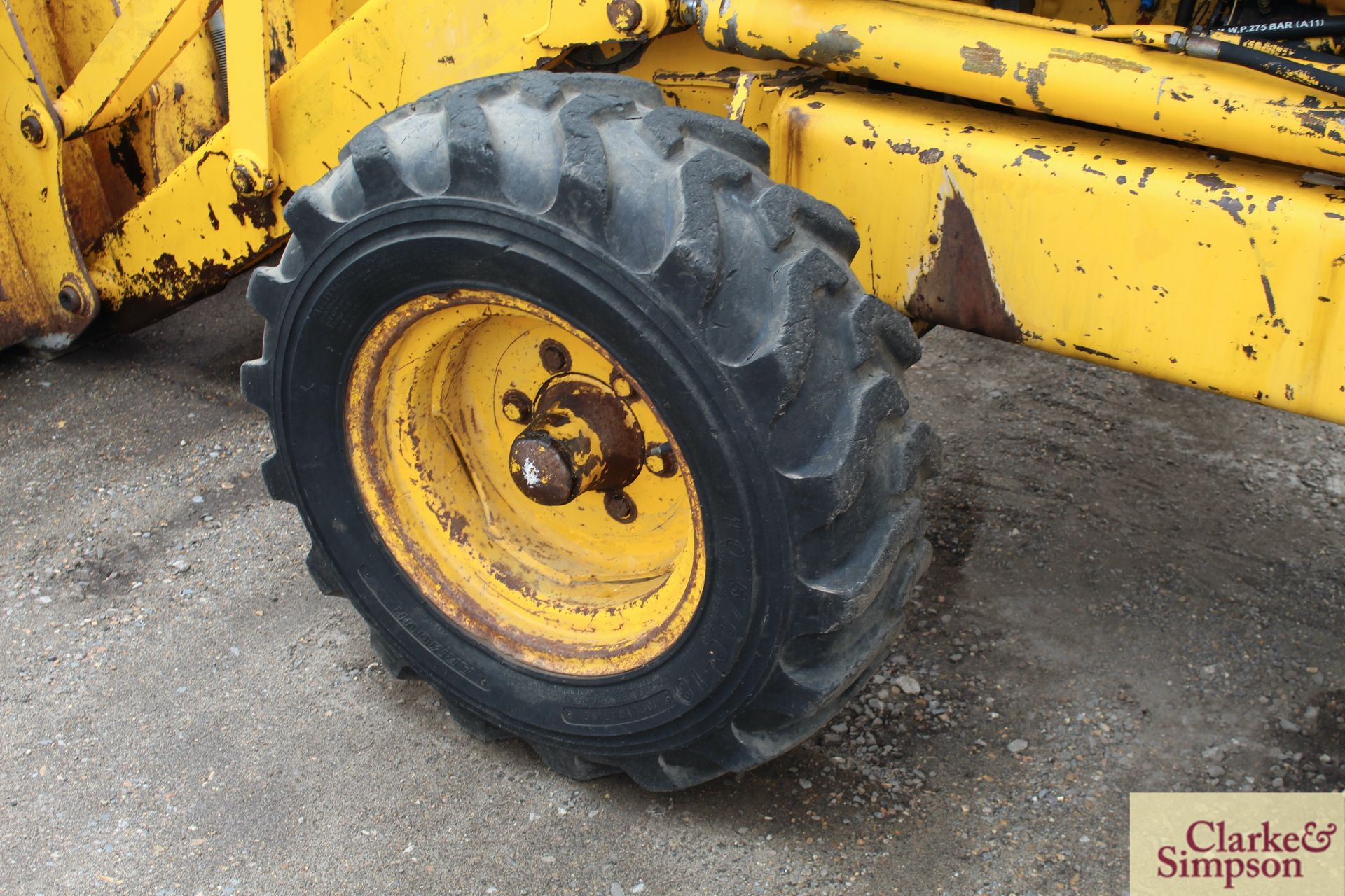 JCB 3CX Sitemaster 2WD backhoe loader. Registration A790 ROU. Date of first registration 10/1983. - Image 27 of 34