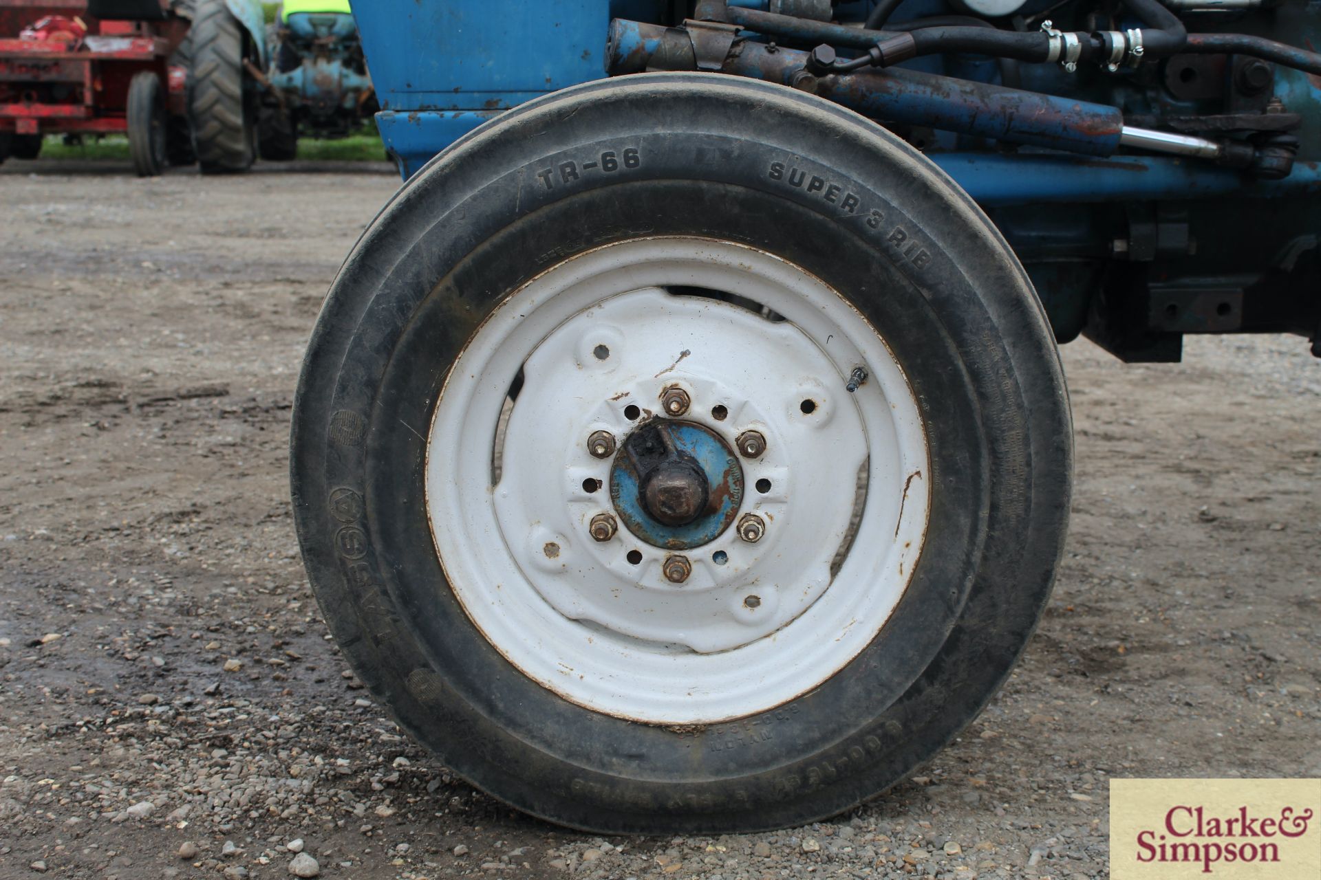 Ford 3600 2WD tractor. Registration MAG 799P. Date of first registration 02/1976. 12.4/11-28 rear - Image 22 of 25