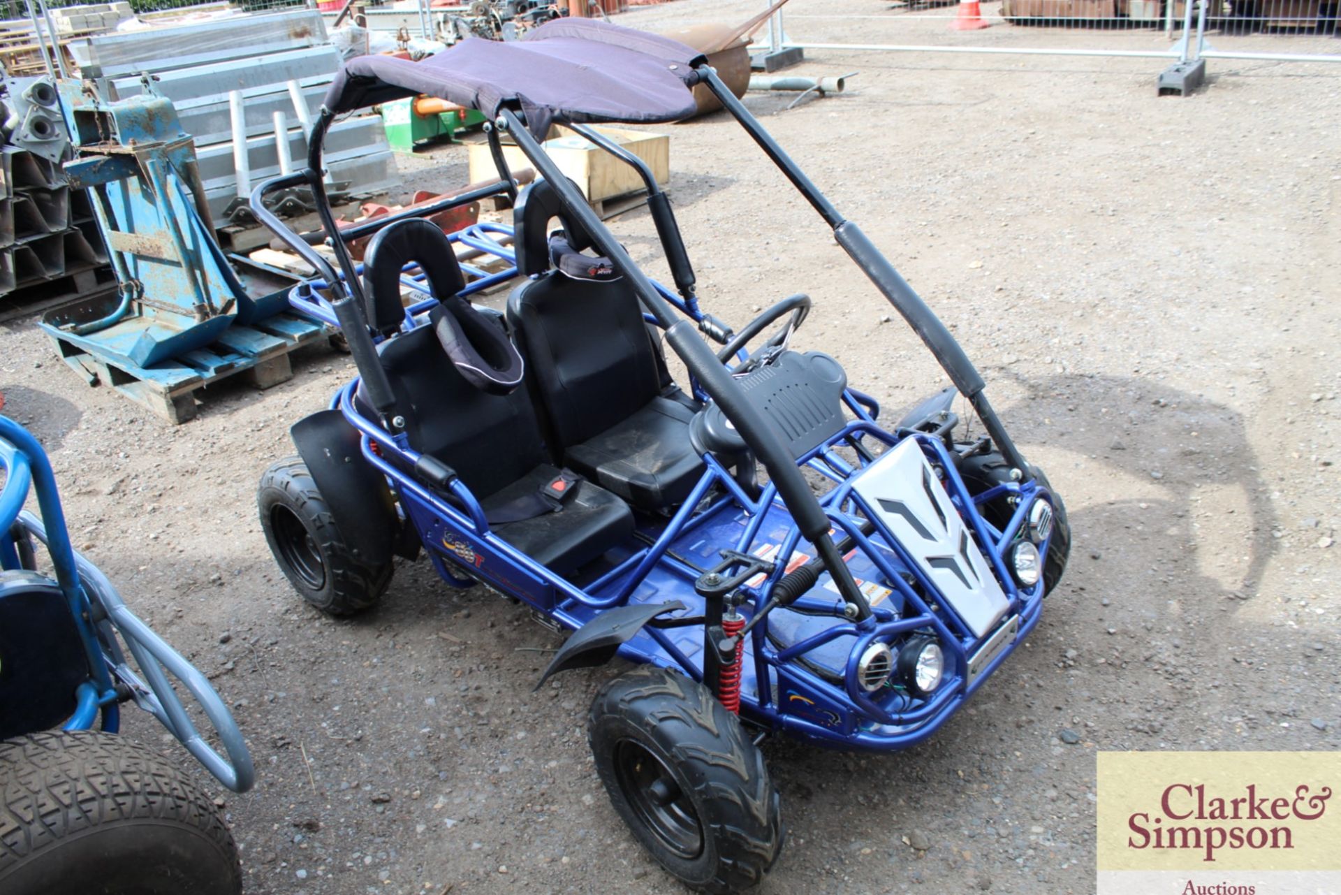 FunBikes GT80 200cc 2WD off road go cart. 2015. Owned from new.