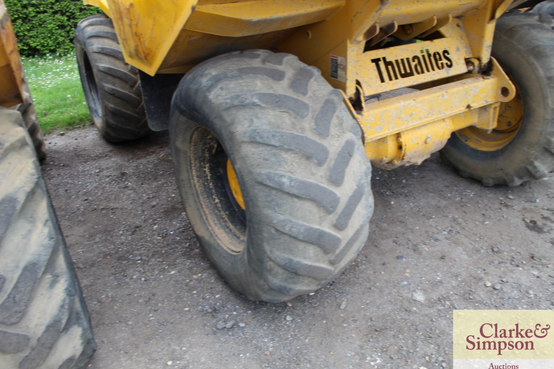 Thwaites 9T 4WD dumper. 2004. 4752 hours. Serial number SLCM390ZZ4 3.A4833. * - Image 11 of 18