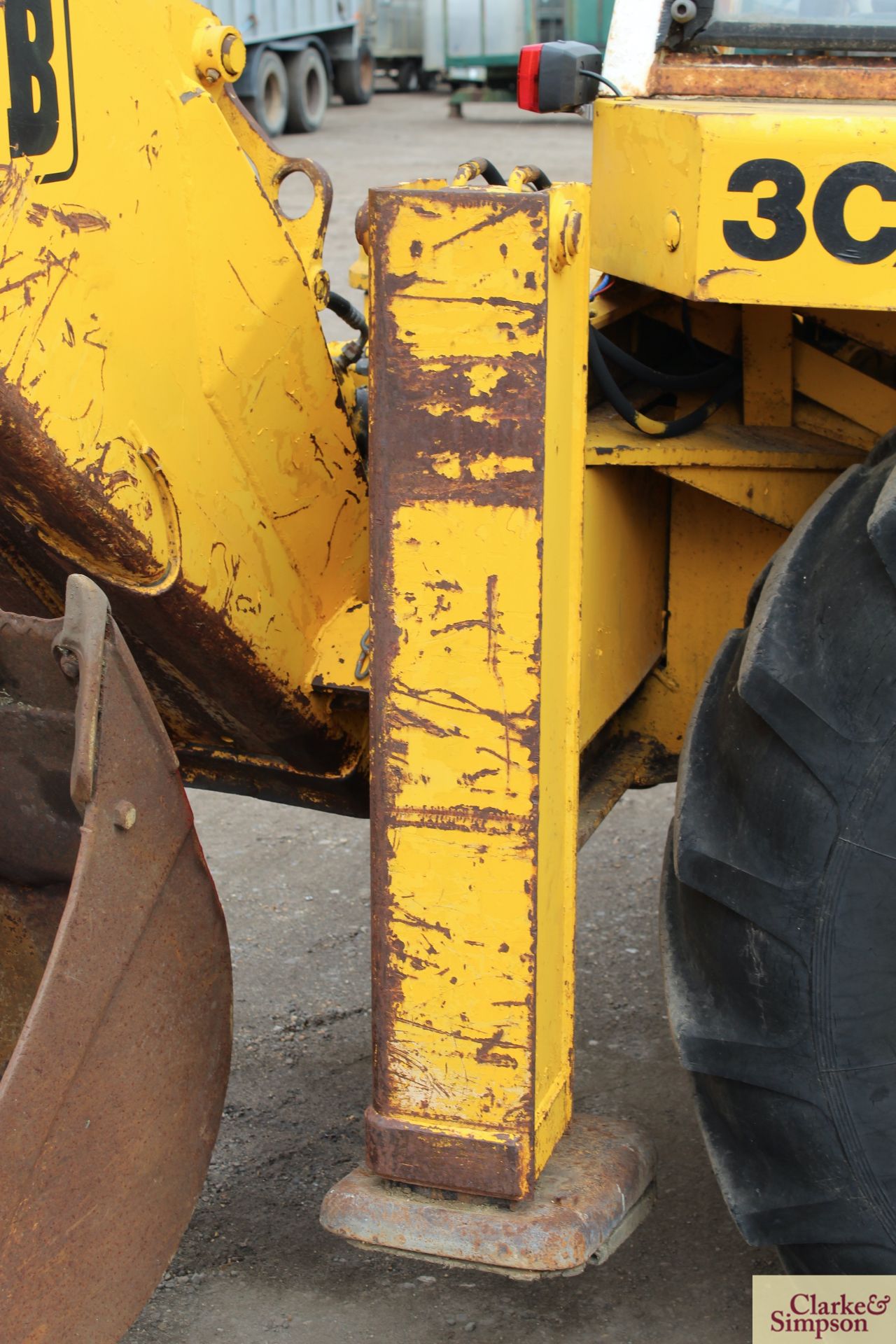 JCB 3CX Sitemaster 2WD backhoe loader. Registration A790 ROU. Date of first registration 10/1983. - Image 17 of 34