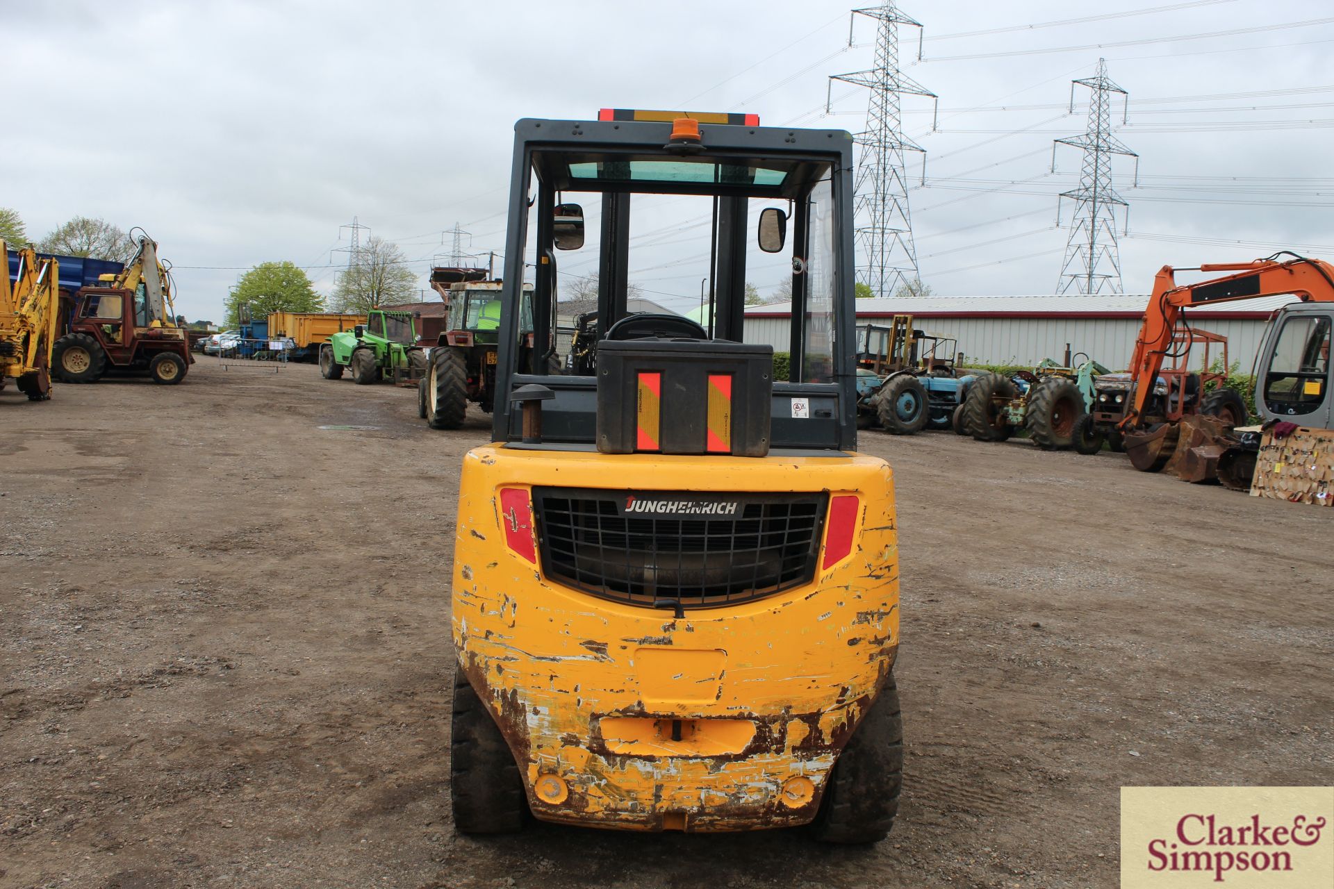 Jungheinrich DFG S50s masted forklift. 2015. 5,500 hours. 5T @ 600mm. Serial number FN495295. - Image 4 of 26