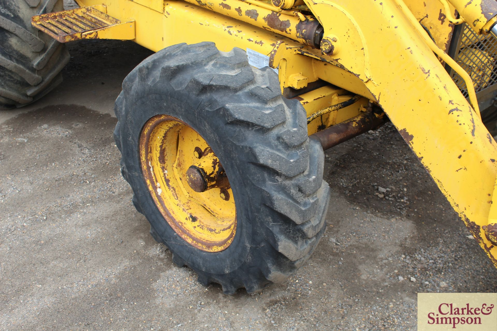 JCB 3CX Sitemaster 2WD backhoe loader. Registration A790 ROU. Date of first registration 10/1983. - Image 12 of 34