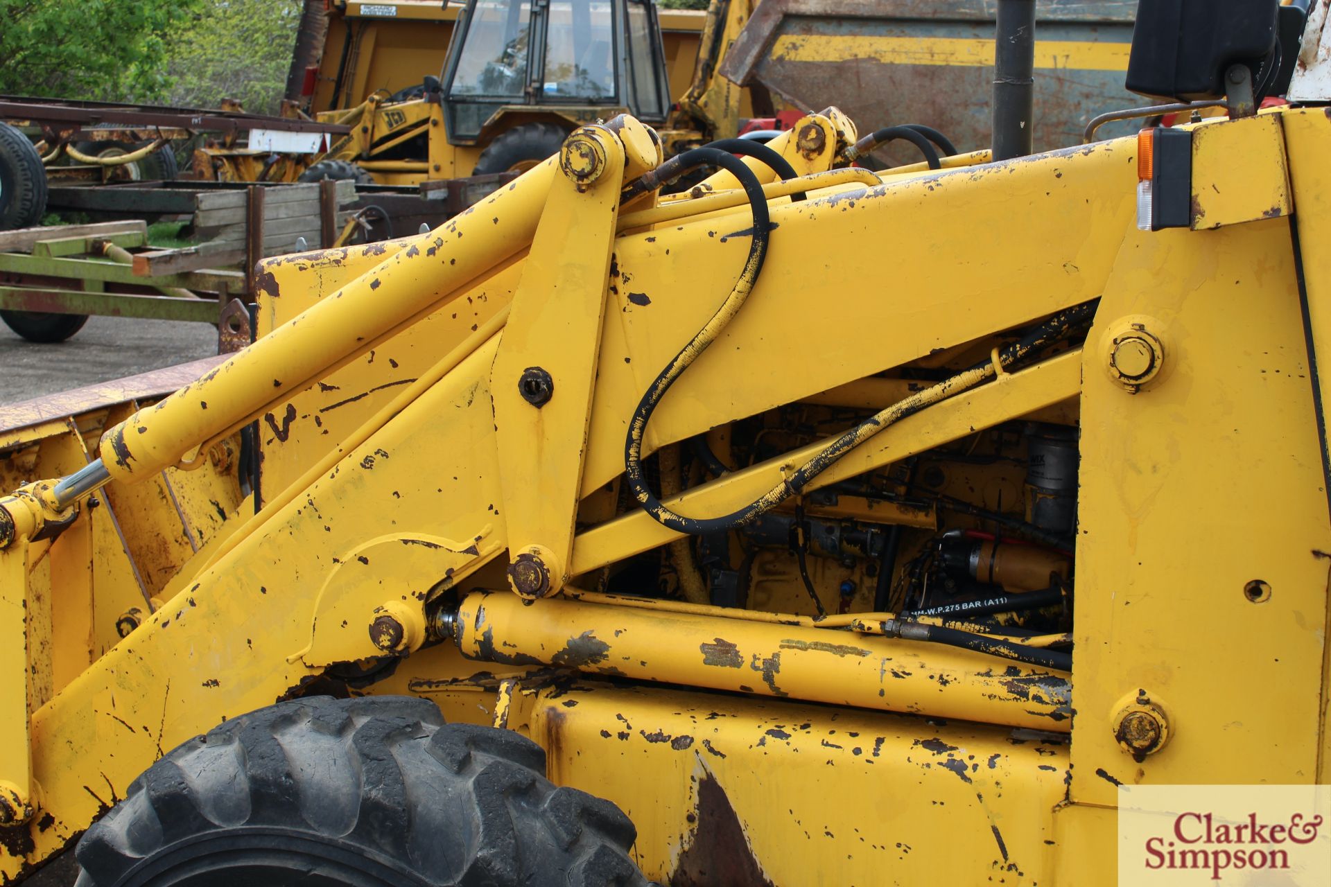 JCB 3CX Sitemaster 2WD backhoe loader. Registration A790 ROU. Date of first registration 10/1983. - Image 26 of 34