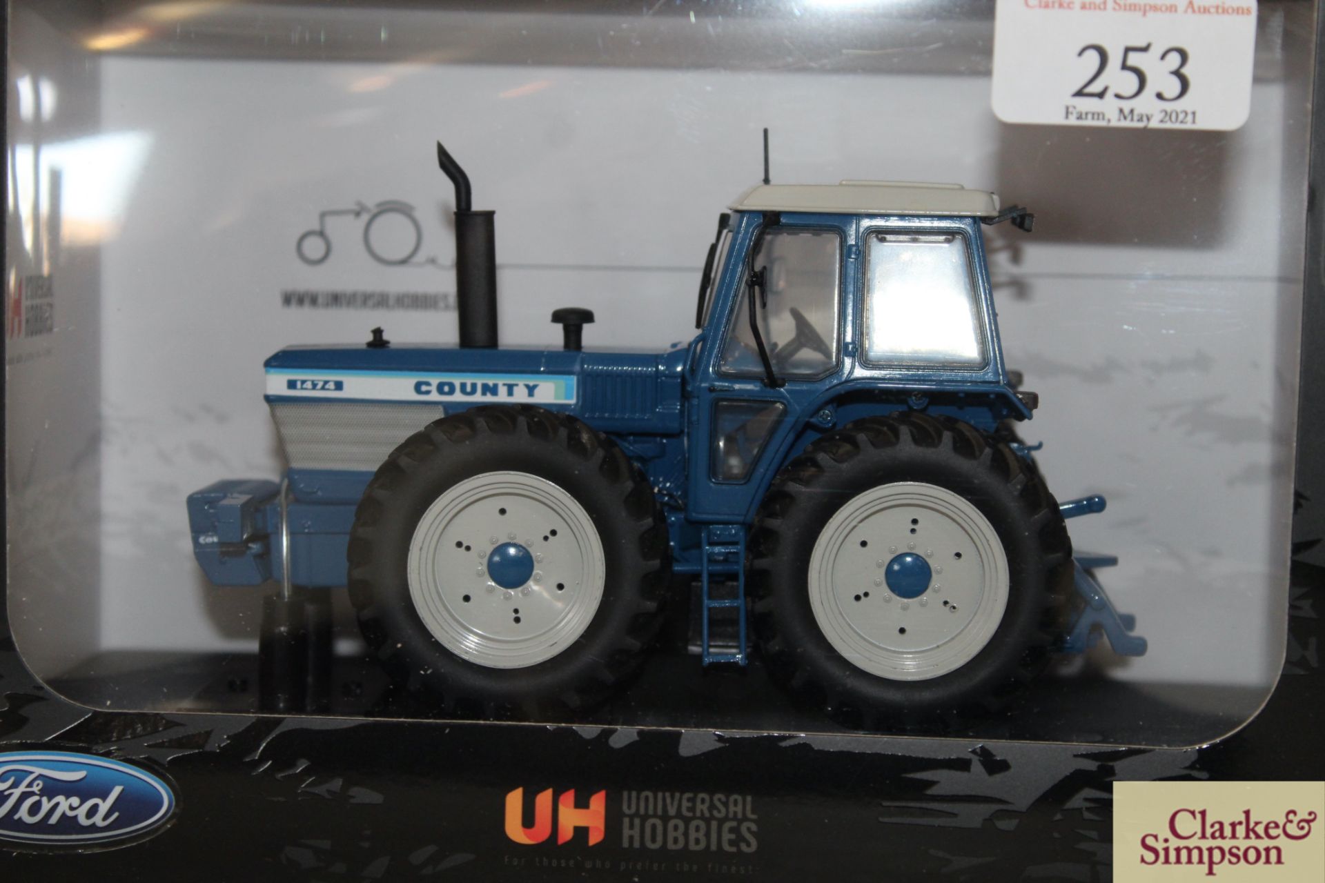 UH County 1474 Tractor 1/32 scale. * - Image 2 of 2