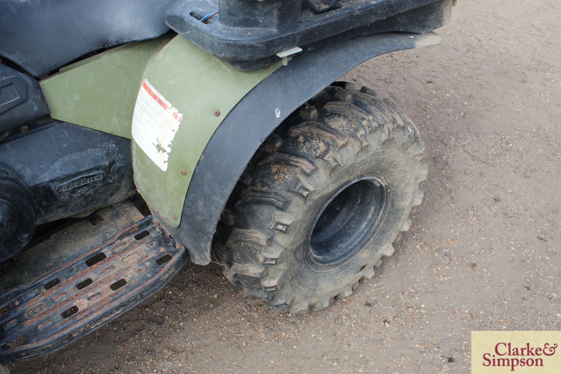 D-Bat 4WD diesel quad bike. * - Image 15 of 30