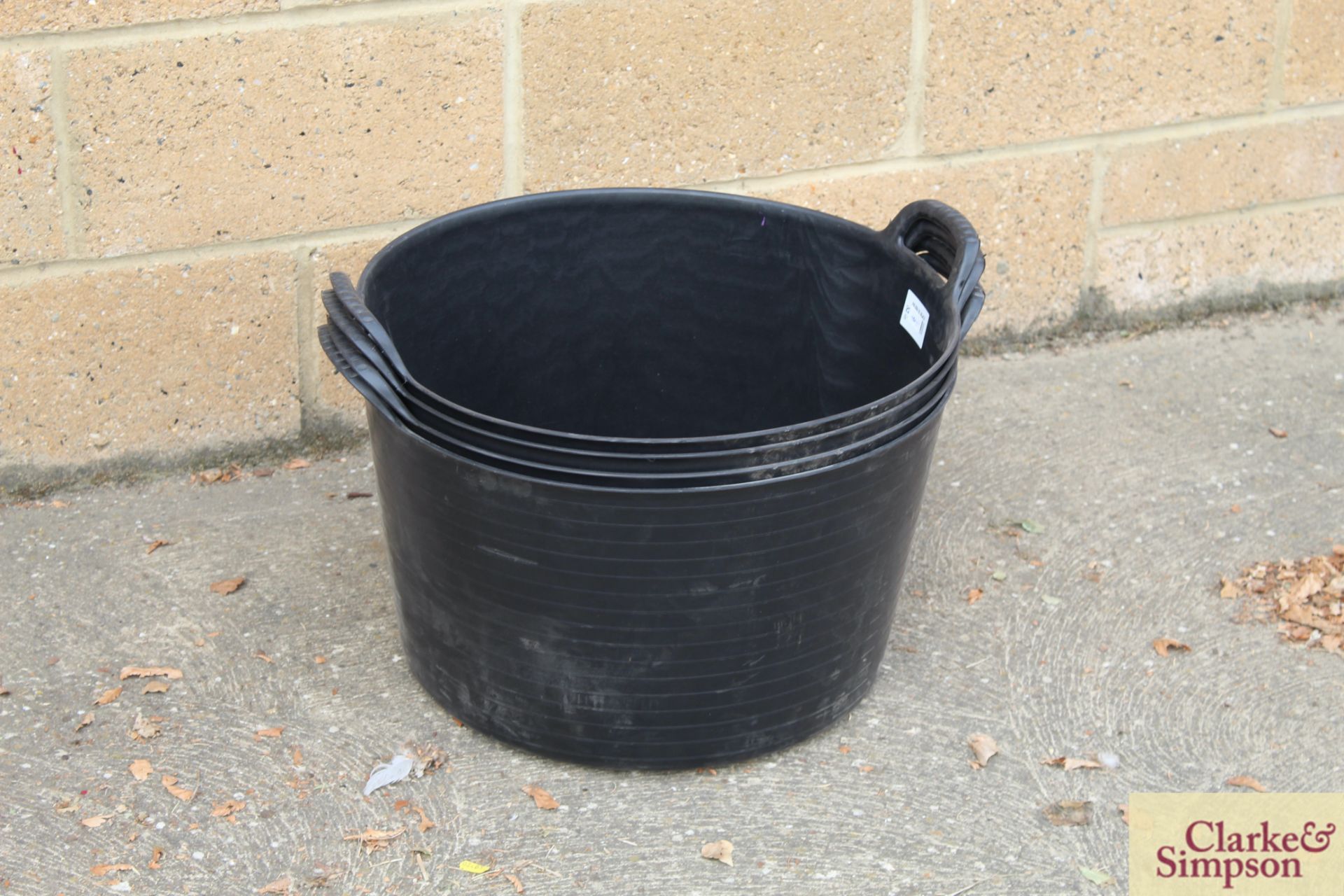 4x 56L trug buckets. *