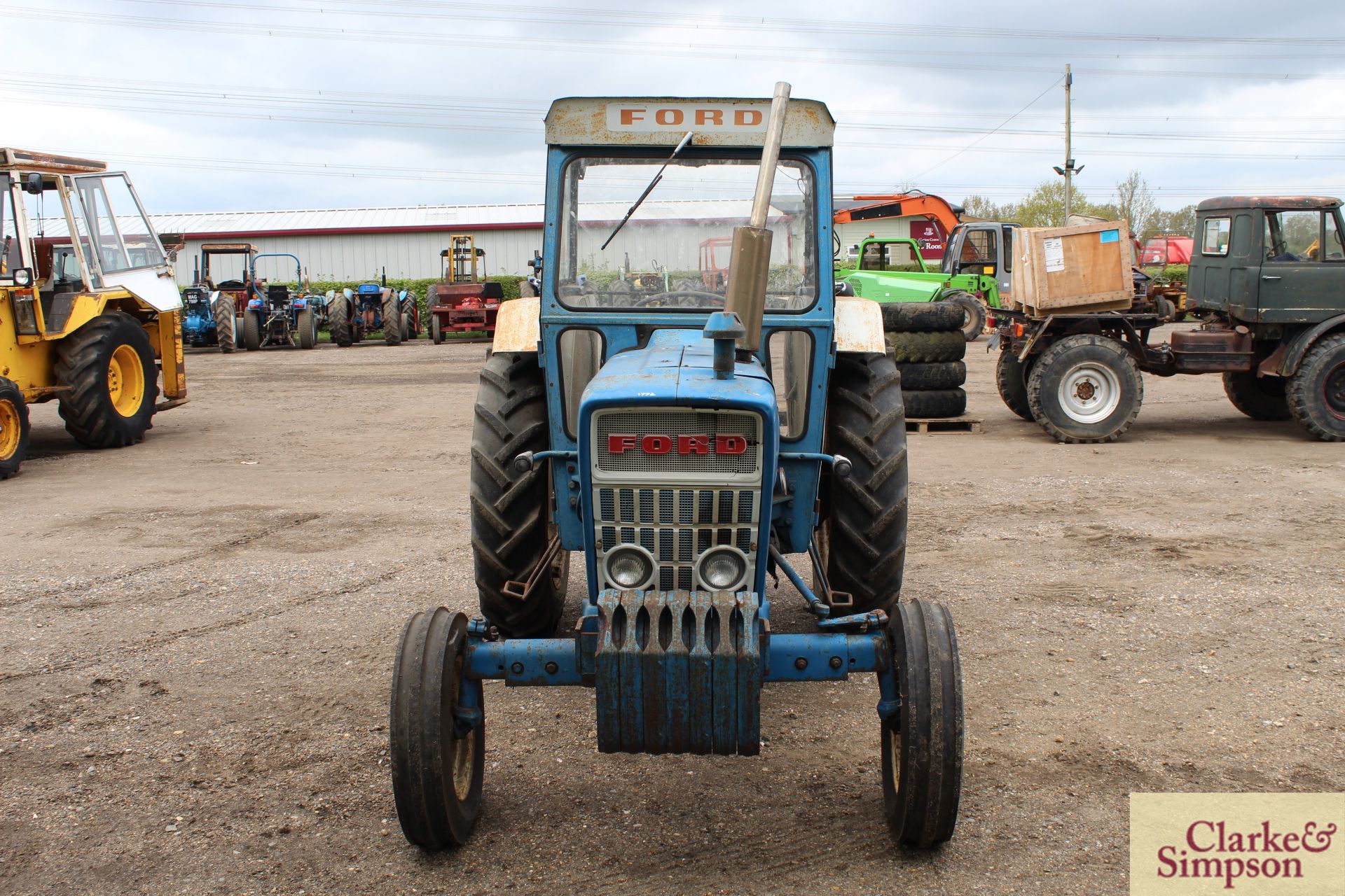 Ford 4000 2WD tractor. Registration JRT 680N. Date of first registration 07/1975. 5,859 hours. 12. - Image 2 of 28