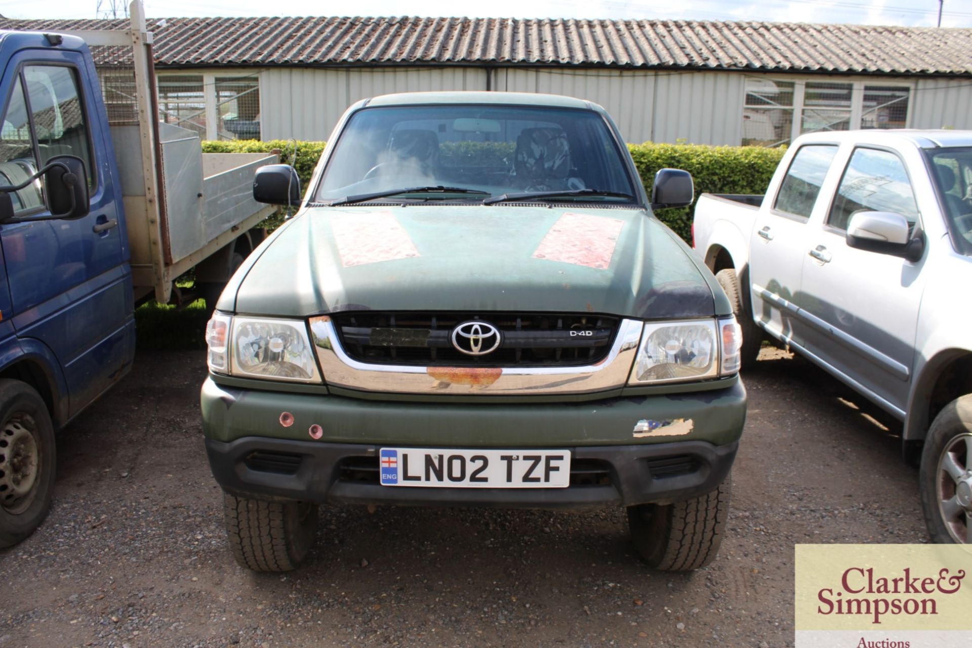 Toyota Hilux double cab pickup. Registration LN02 - Image 2 of 28