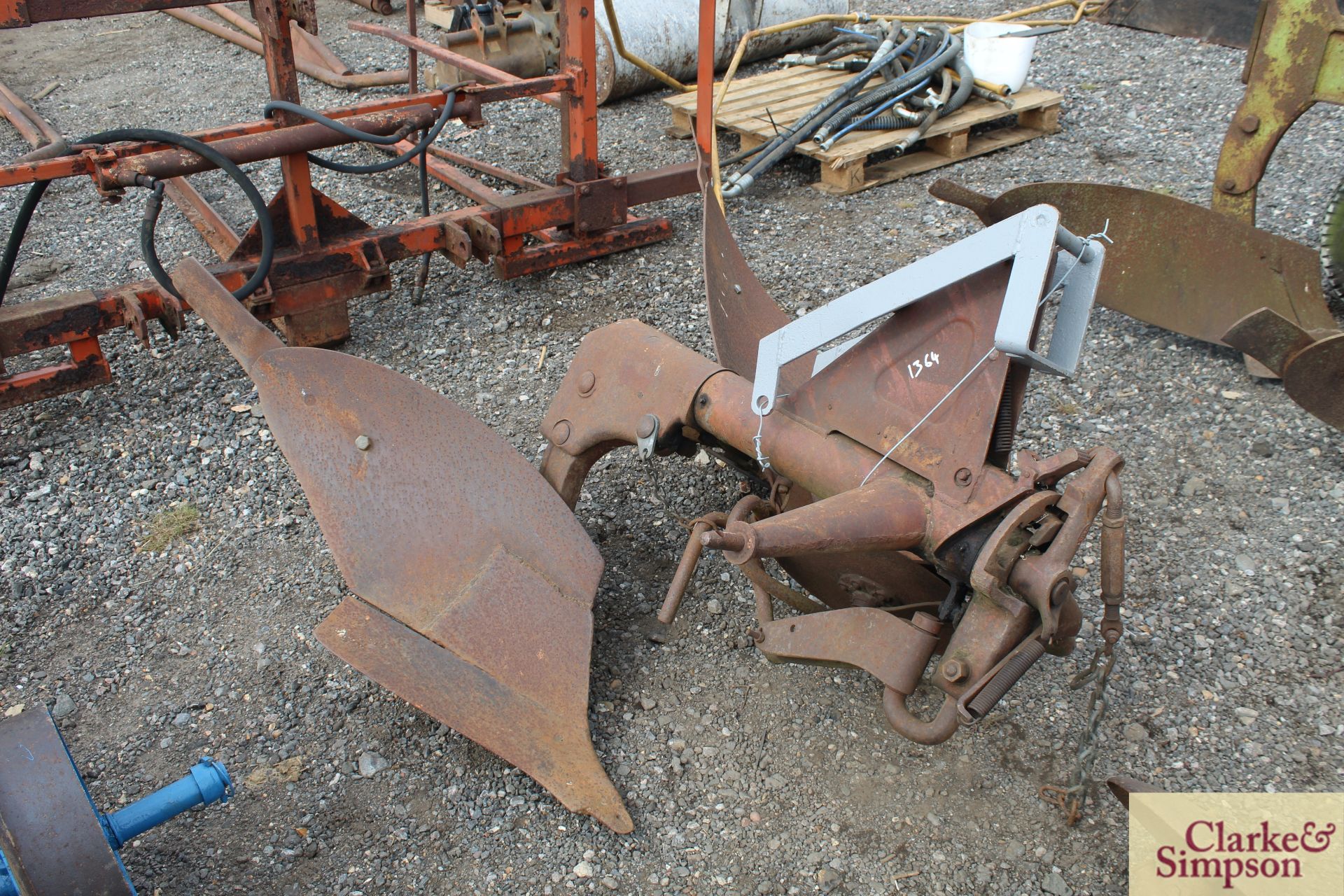 Ferguson butterfly reversible plough.