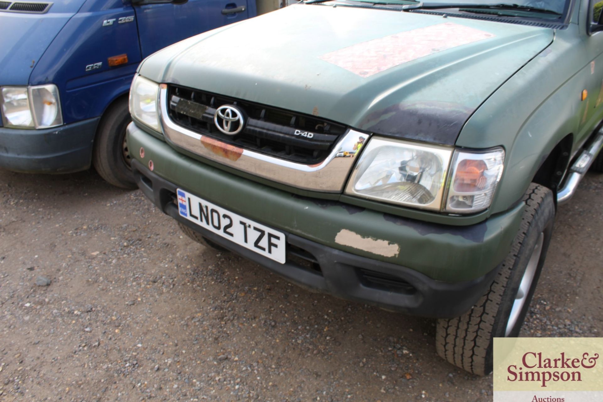 Toyota Hilux double cab pickup. Registration LN02 - Image 8 of 28