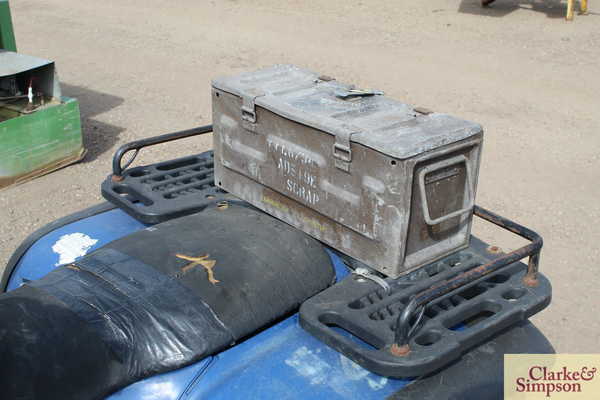 Polaris 500cc Diesel 4WD quad bike. Registration Q52 CHH. Date of first registration 02/2000. VIN - Bild 14 aus 28