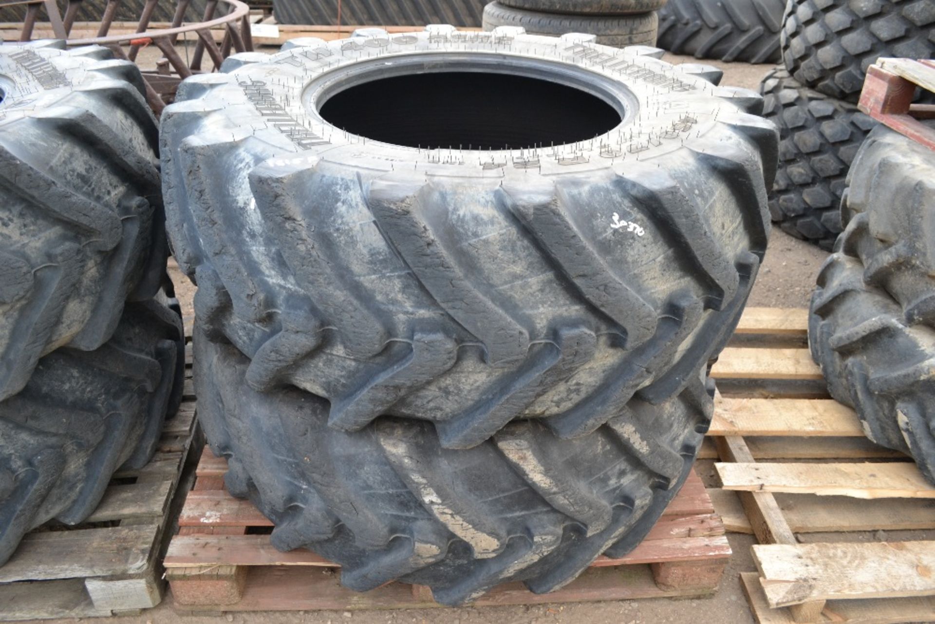 4x 460/70R24 tyres. - Image 3 of 5