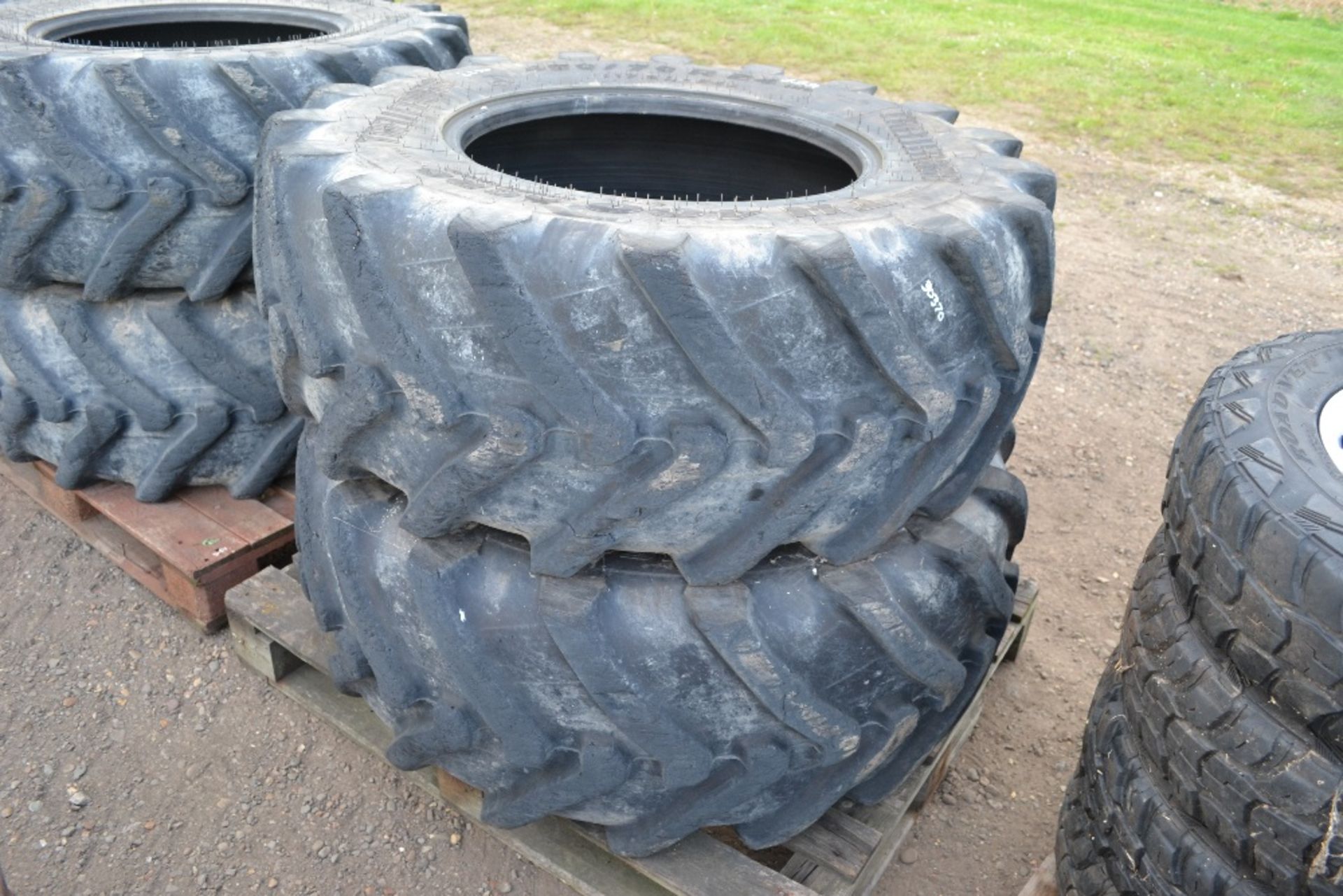4x 460/70R24 tyres. - Image 4 of 5