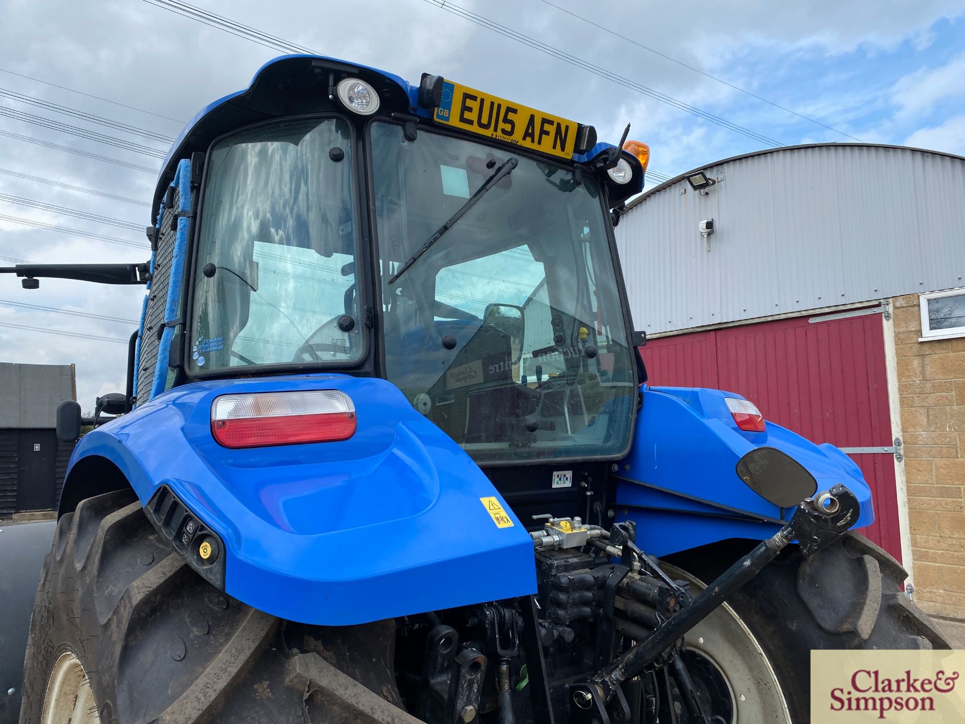New Holland T5.105 4WD tractor. Registration EU15 AFN. Date of first registration 03/2015. Serial - Image 22 of 48