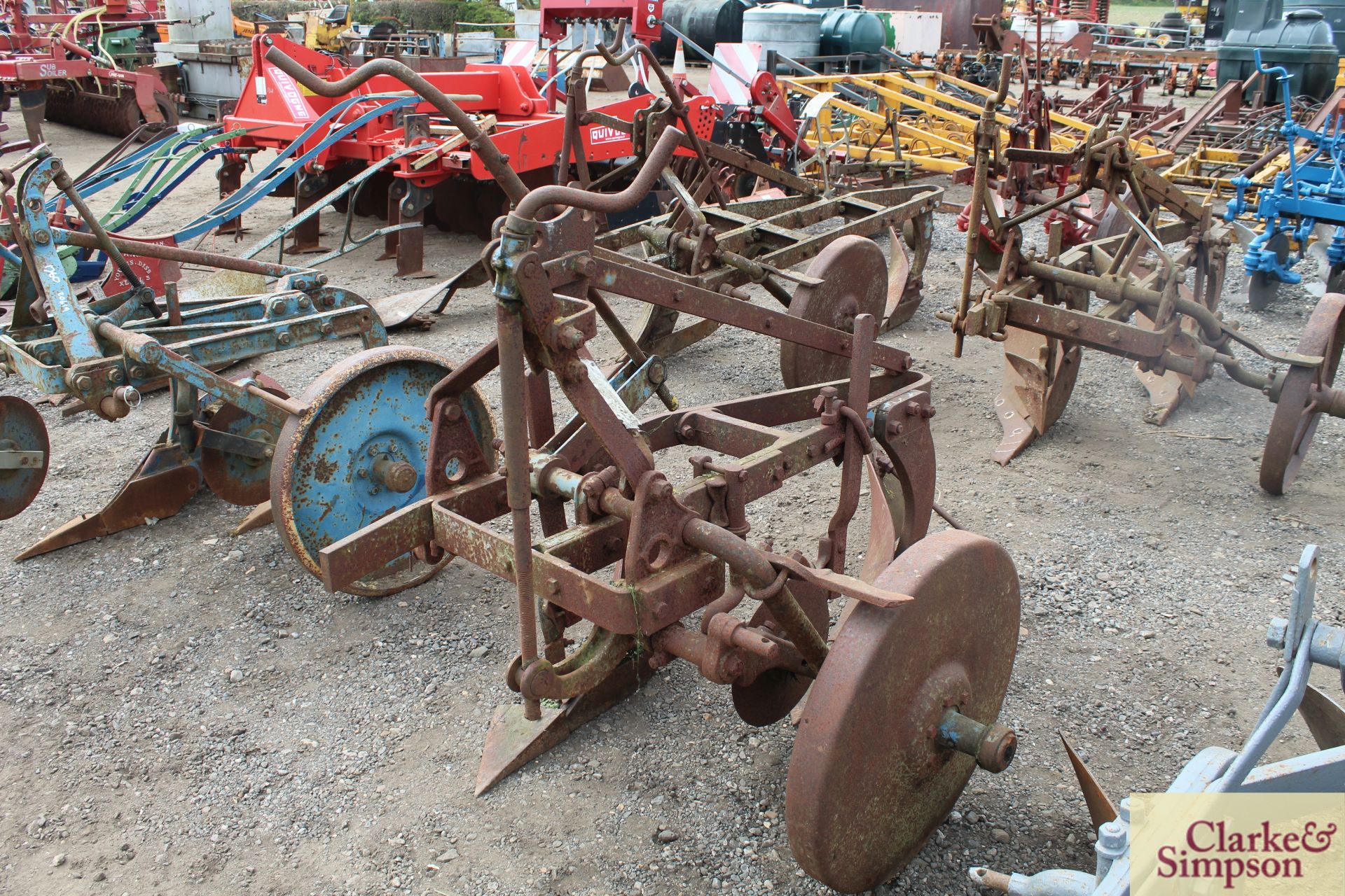 Ransomes TS59 2F conventional plough. - Image 2 of 9