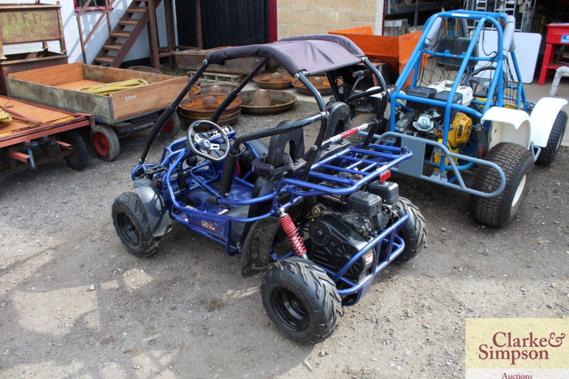 FunBikes GT80 200cc 2WD off road go cart. 2015. Owned from new. - Image 3 of 9