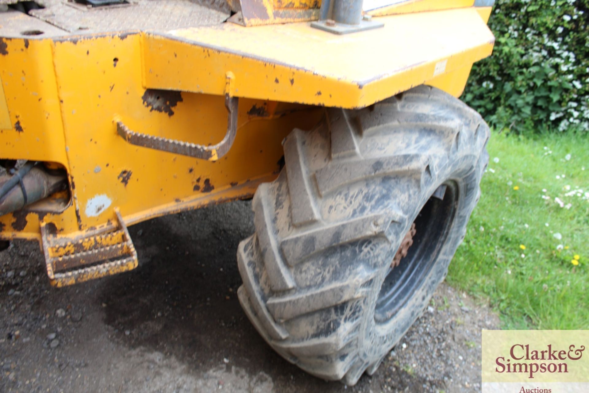 Terex/ Benford PT6000 6T 4WD dumper. 2004. Showing 1,071 hours. Model 6002 PTR. Serial number - Image 16 of 20