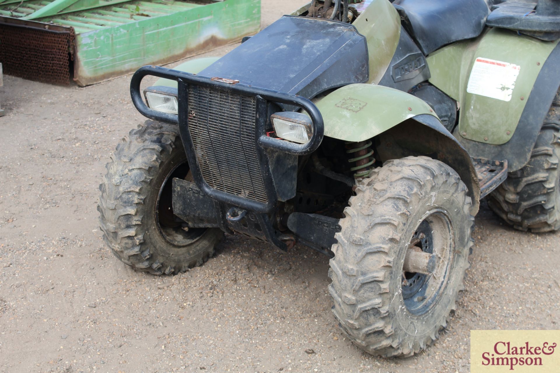 D-Bat 4WD diesel quad bike. * - Image 9 of 30