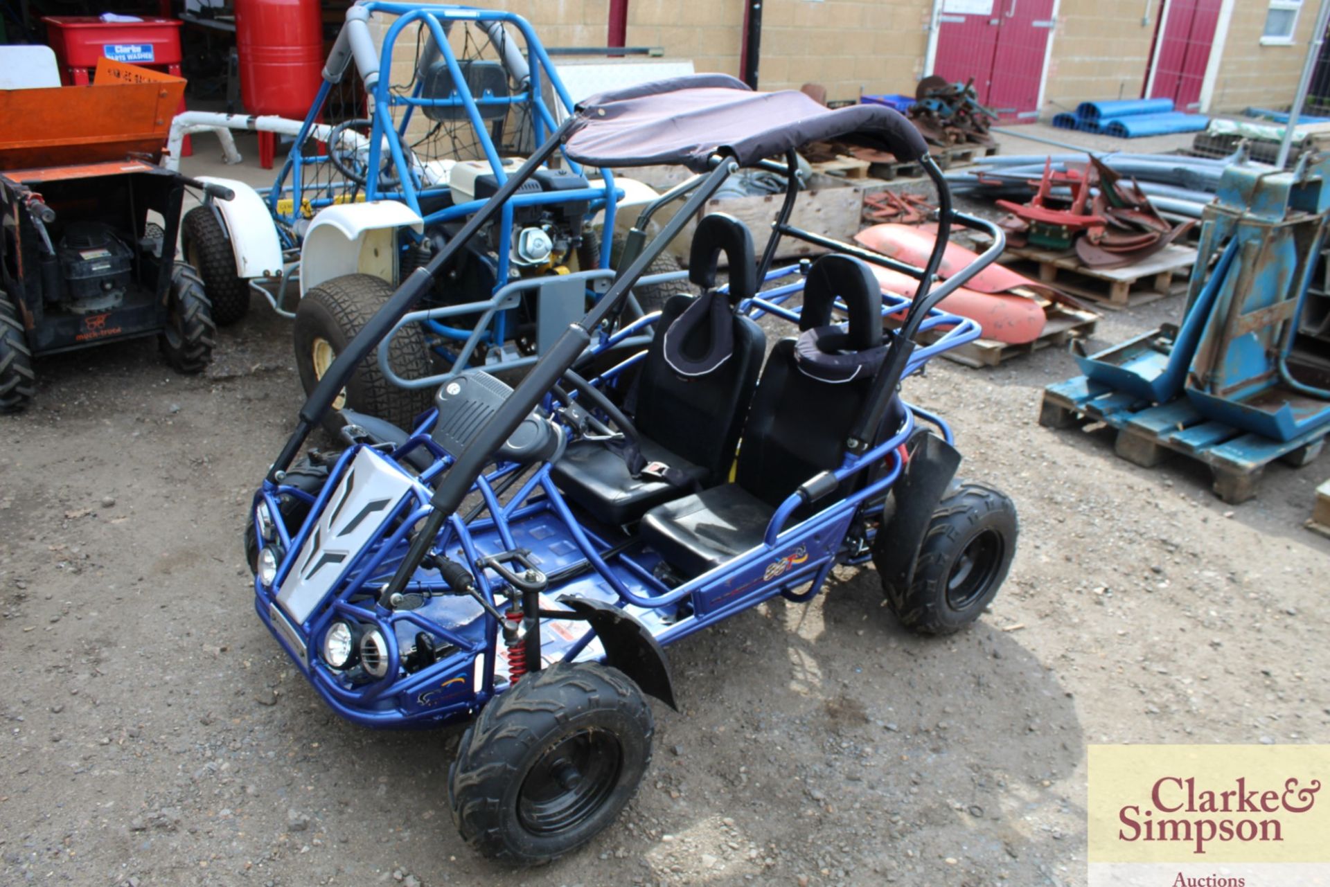 FunBikes GT80 200cc 2WD off road go cart. 2015. Owned from new. - Image 2 of 9