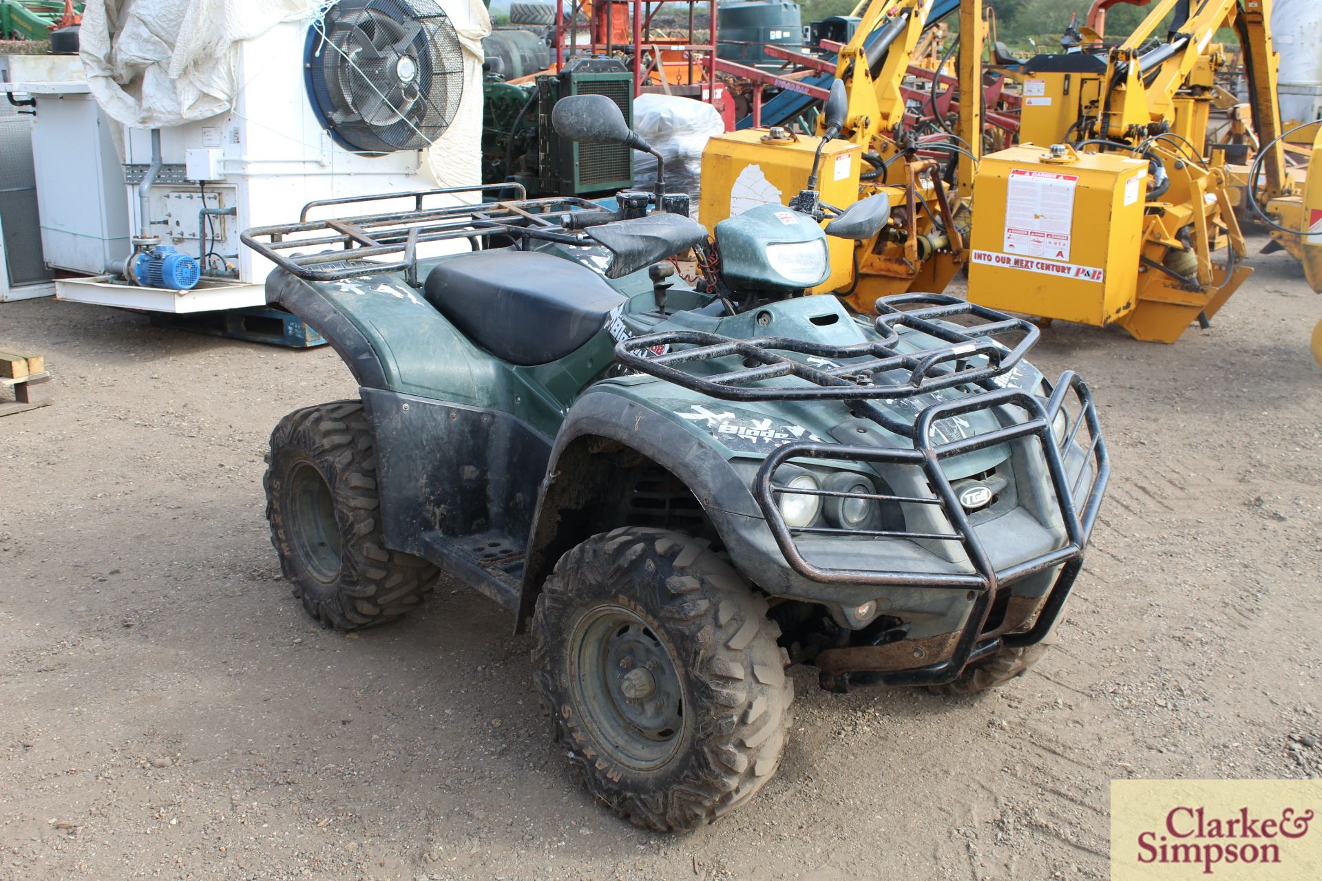 TGB 425 Blade 4WD petrol quad bike. Registration AU13 CCY. Date of first registration 03/2013. Owned - Bild 7 aus 27