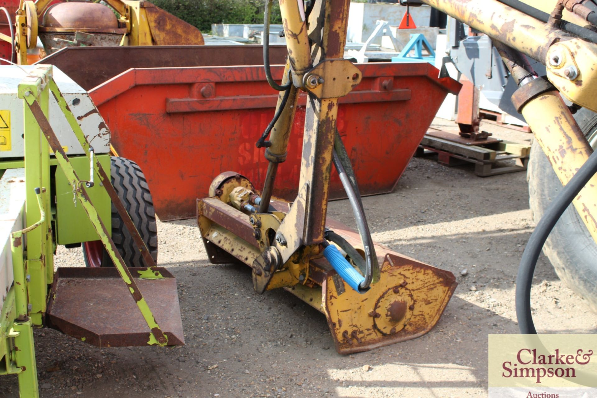 Bomford Supertrim linkage conversion hedge cutter. Serial number 3890. - Image 6 of 11
