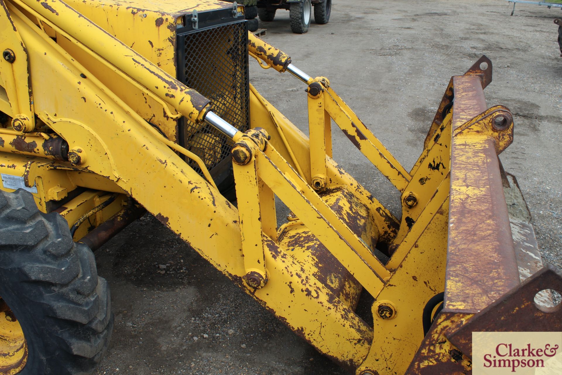 JCB 3CX Sitemaster 2WD backhoe loader. Registration A790 ROU. Date of first registration 10/1983. - Image 10 of 34