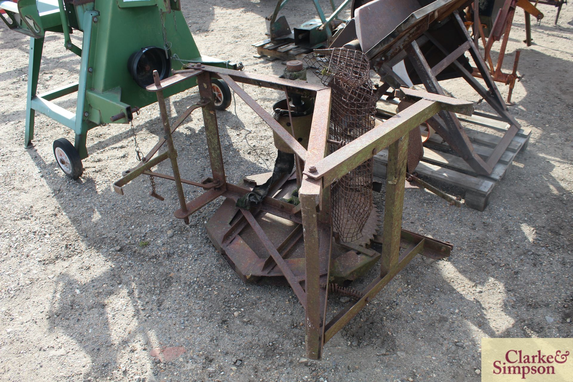 Ferguson Cordwood saw bench. - Image 2 of 3