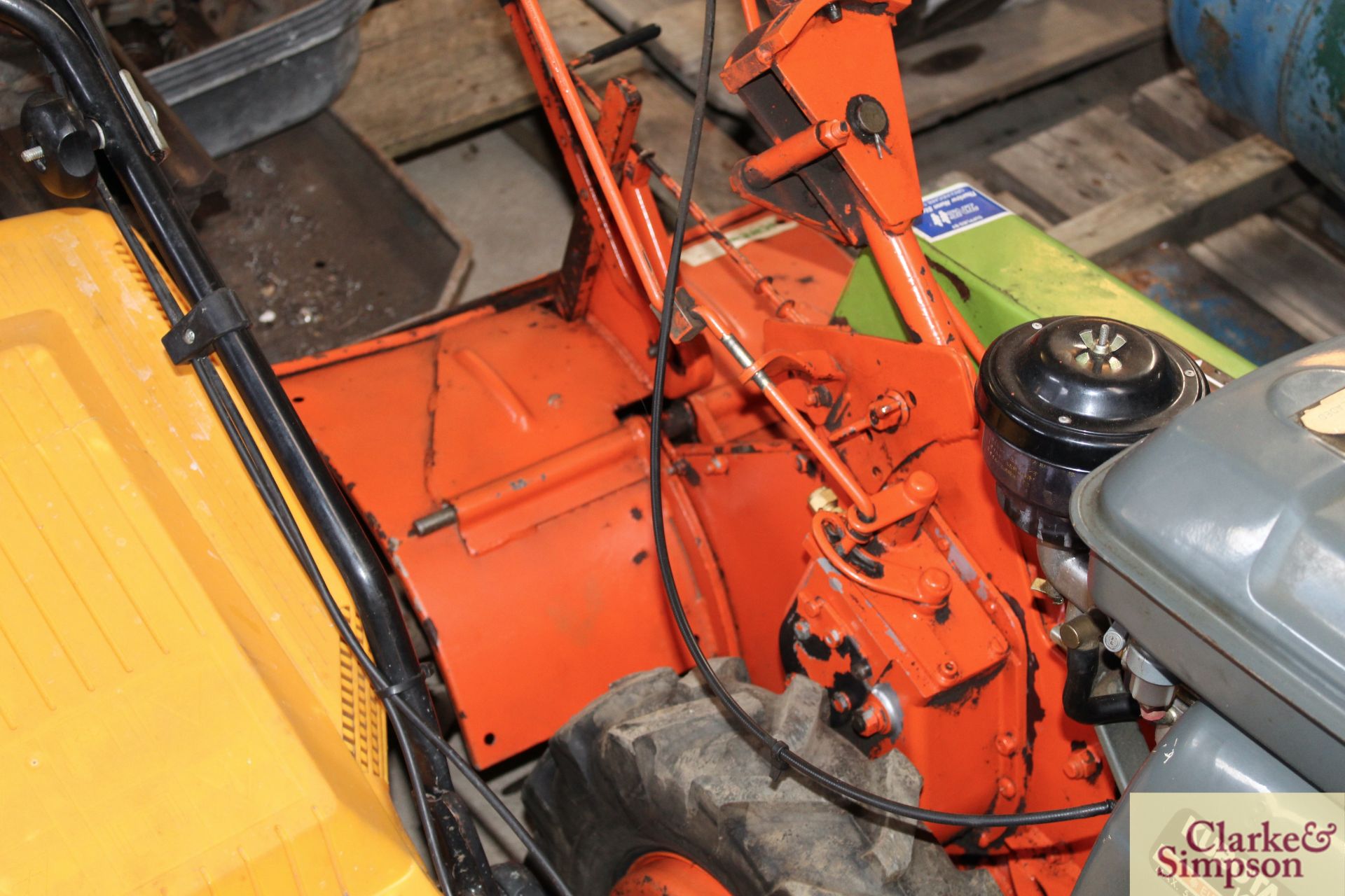 Dowdeswell (Howard) 350 petrol rotovator. - Image 4 of 5