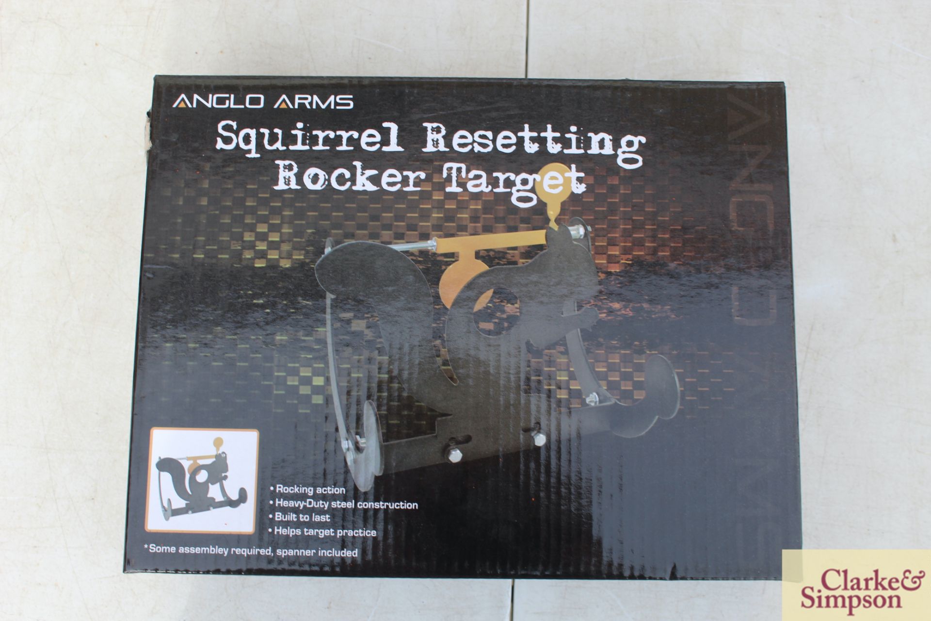 Rocking squirrel target. * - Image 2 of 2