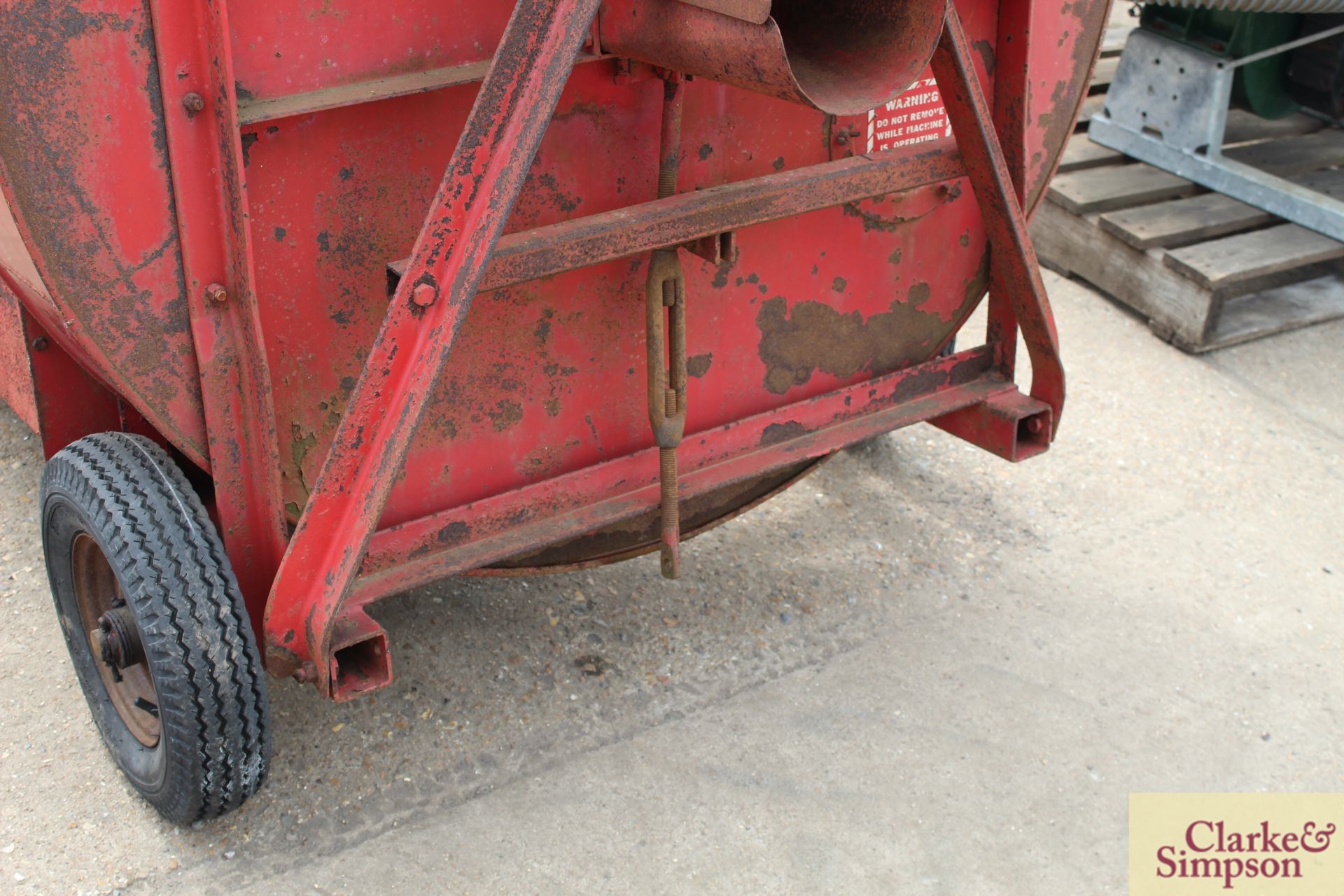 Europa Gehl PTO forage blower. * - Image 6 of 8