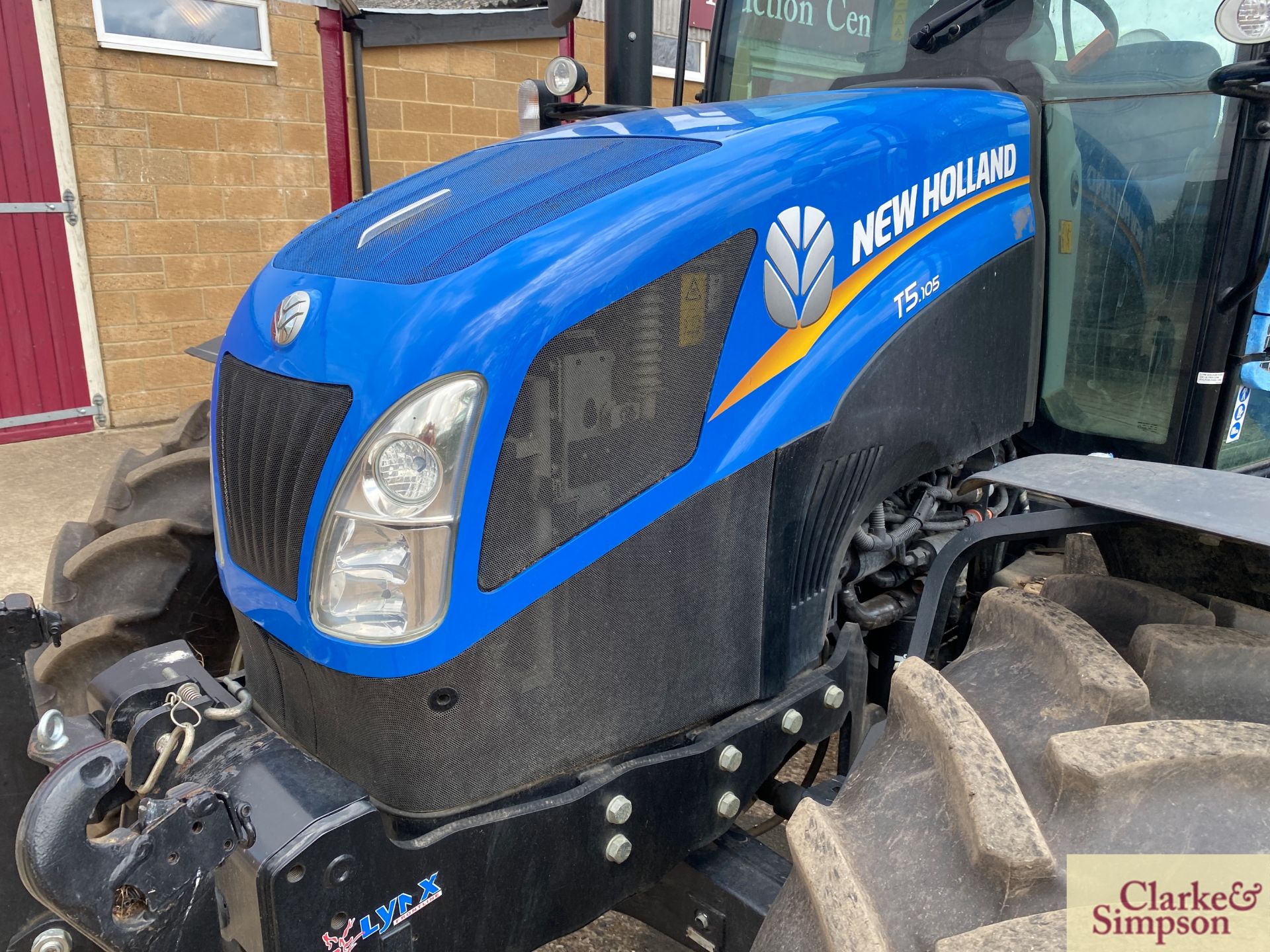 New Holland T5.105 4WD tractor. Registration EU15 AFN. Date of first registration 03/2015. Serial - Image 14 of 48