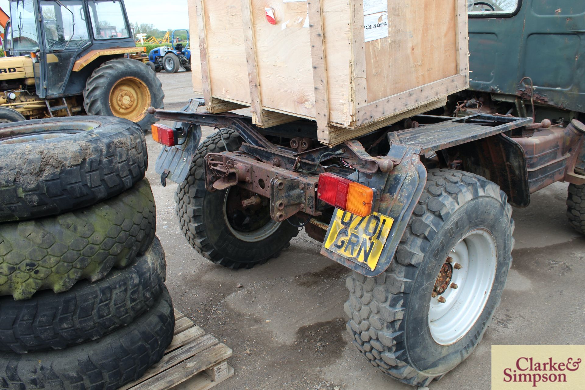 Mercedes-Benz U900 Unimog. 1977. Registration Q701 - Image 6 of 39