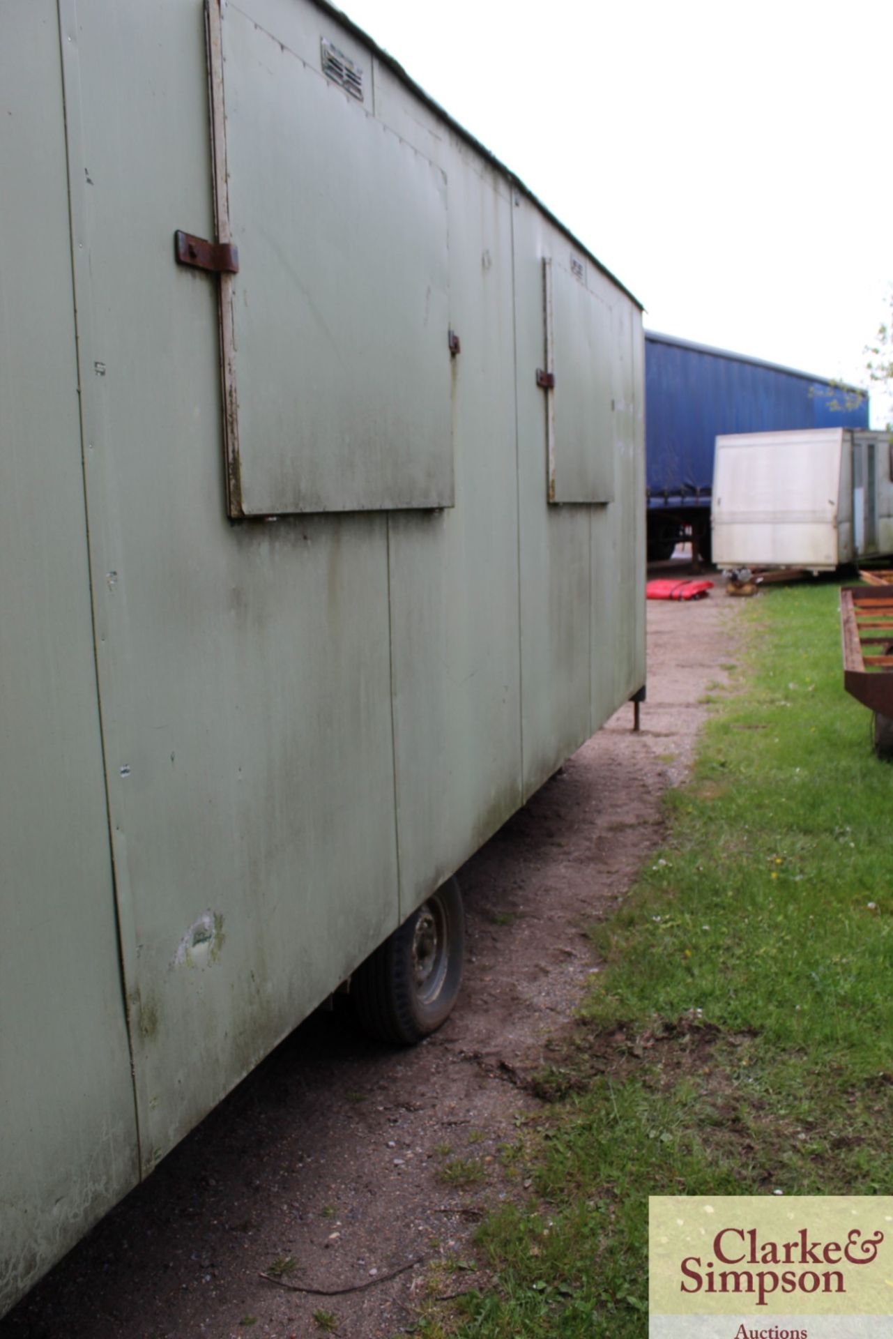 Large trailed single axle mobile rest room/ kitchen. - Image 7 of 10