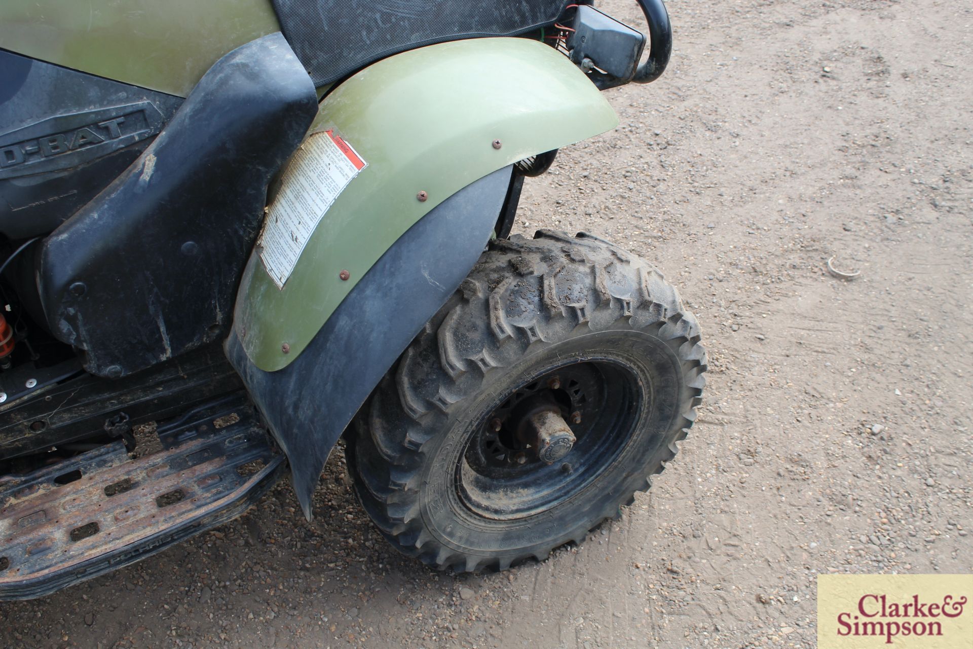 D-Bat 4WD diesel quad bike. * - Image 24 of 30