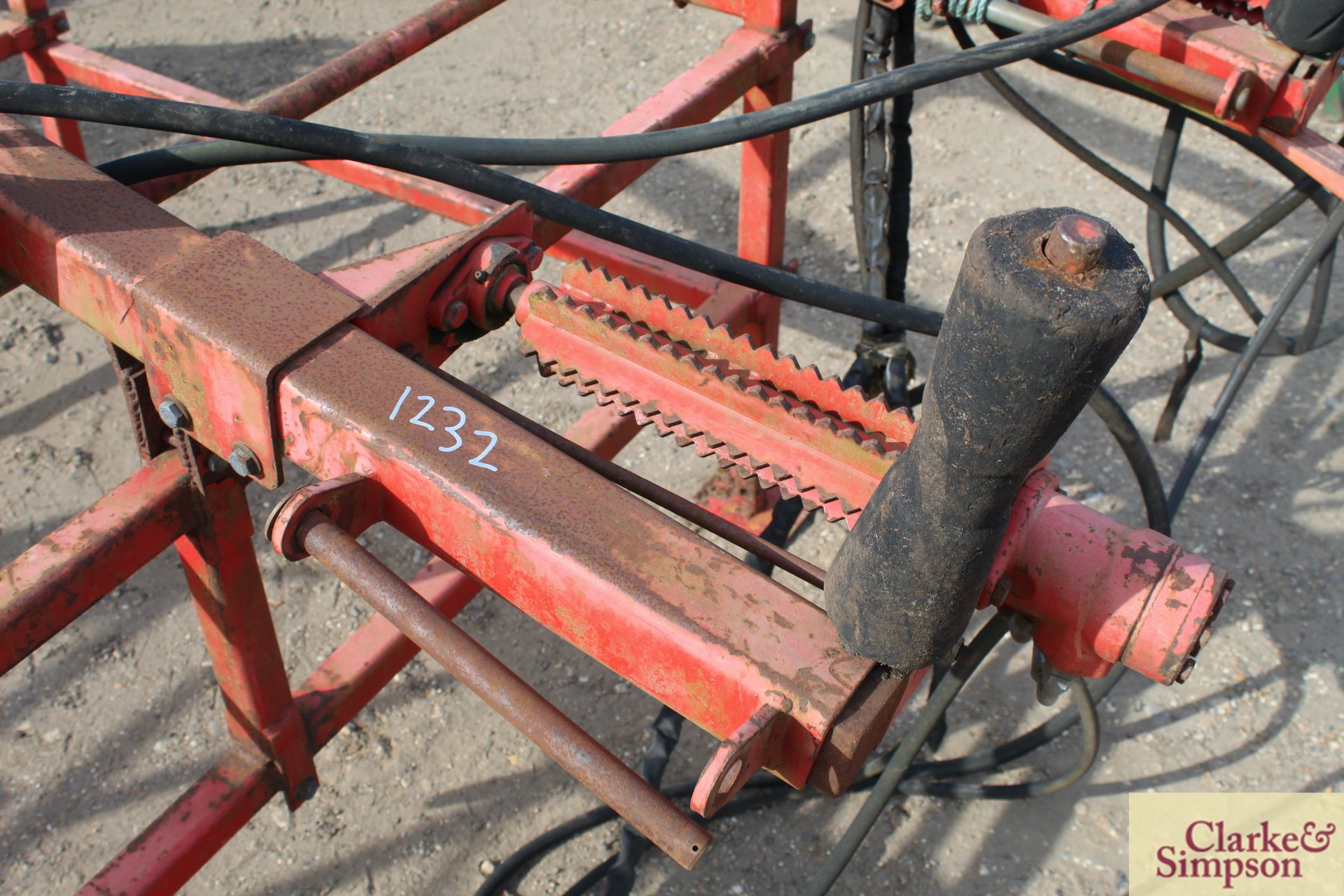 Maaselankone (Hakki Pilke) Woodran 422 hydraulic timber rack. - Image 5 of 7