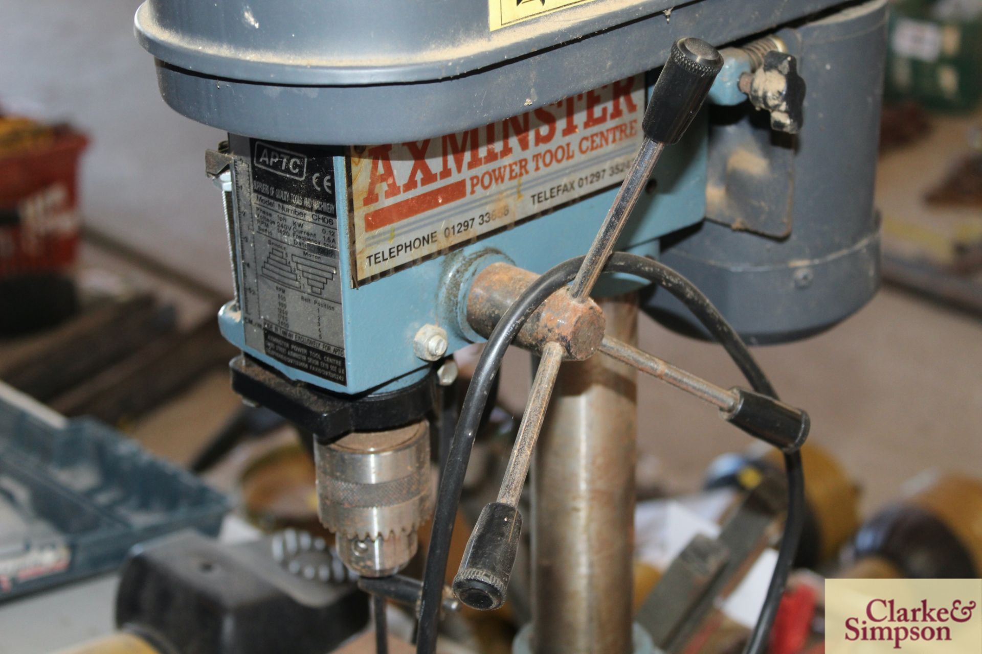 Axminster pillar drill. - Image 4 of 9