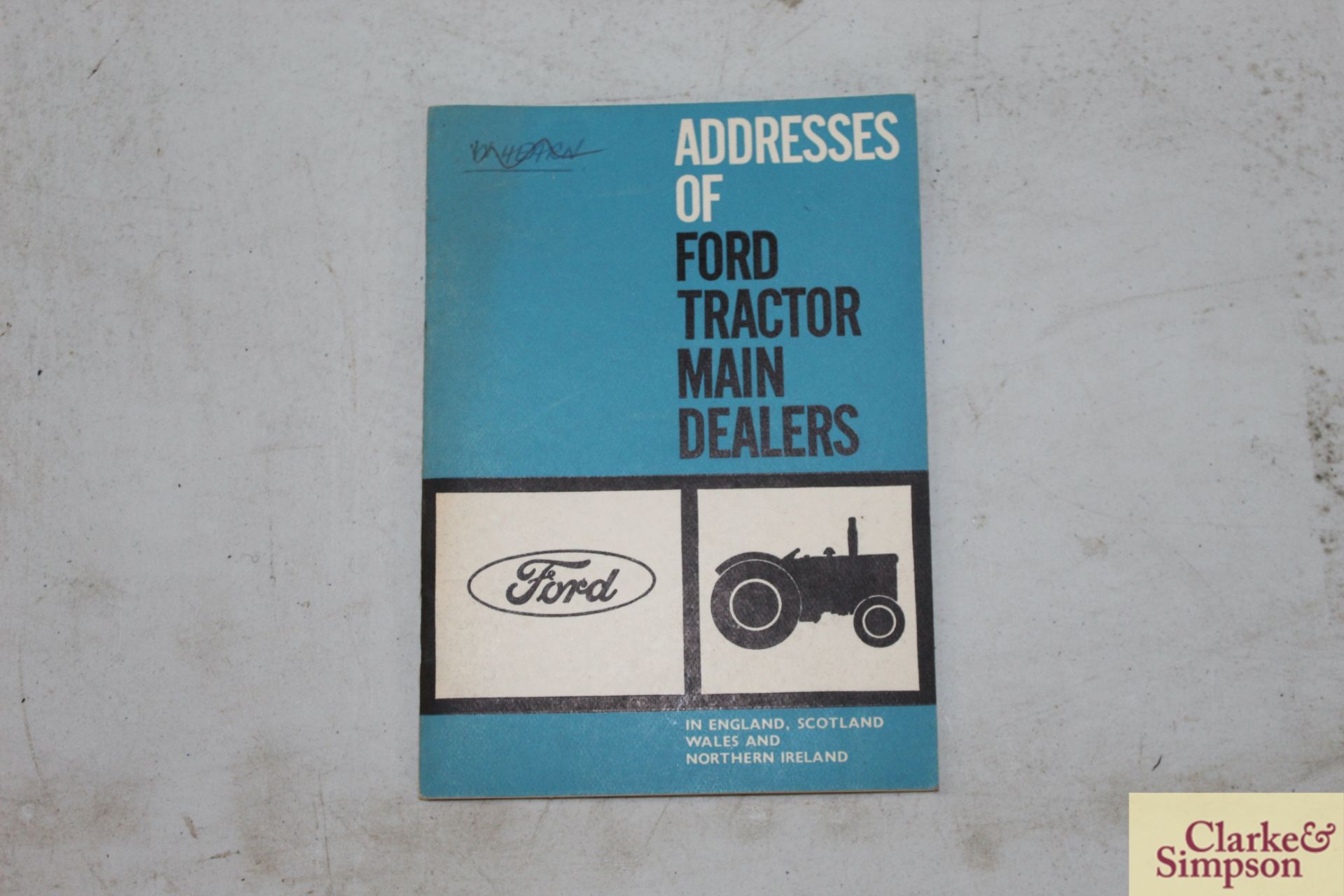 Ford Tractor Price List, 29th April 1966 and Addre - Image 2 of 12