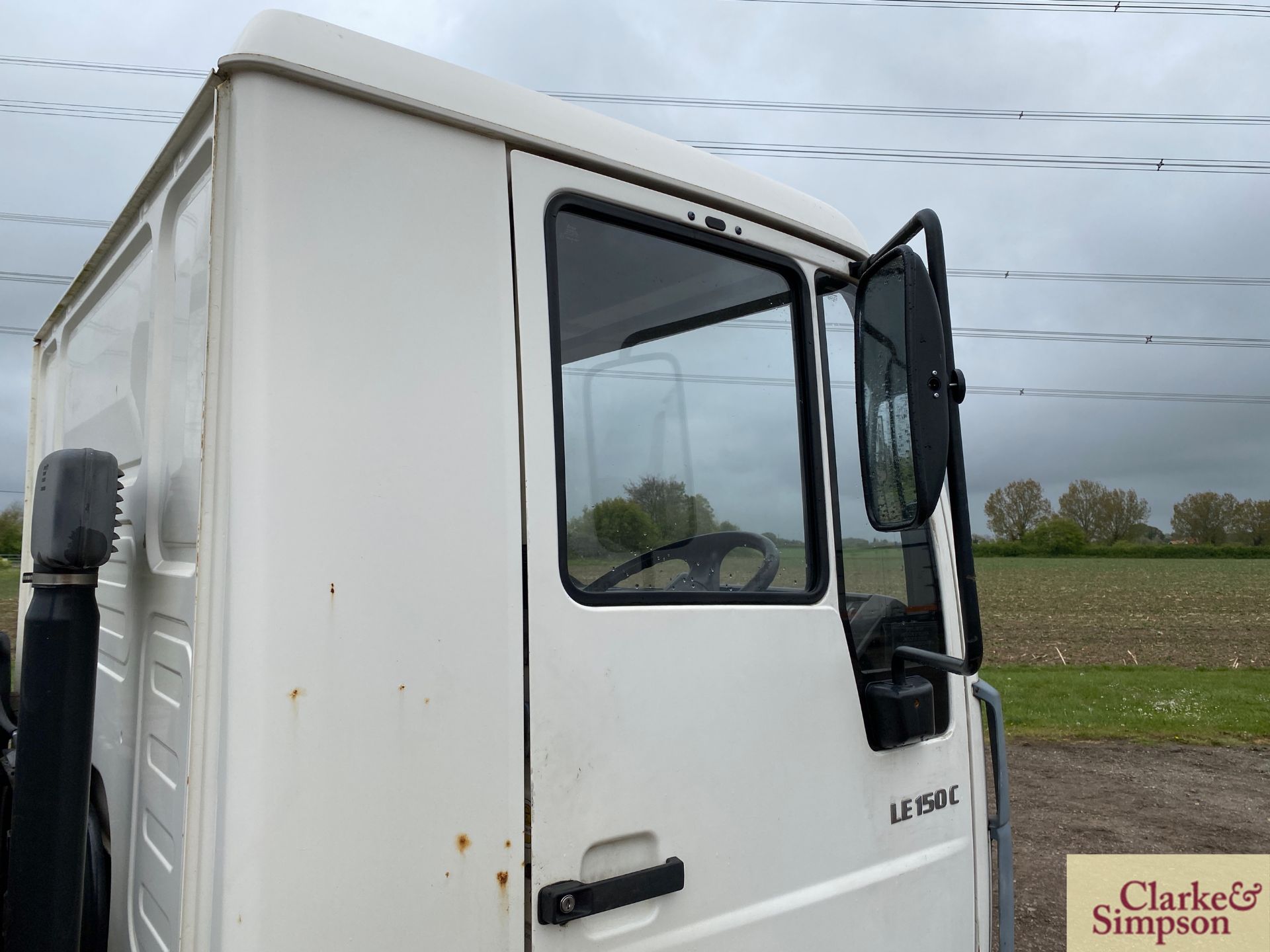 MAN LE150C 7.5T 4x2 beavertail lorry. Registration NU02 UKG. Date of first registration 15/05/ - Image 31 of 46