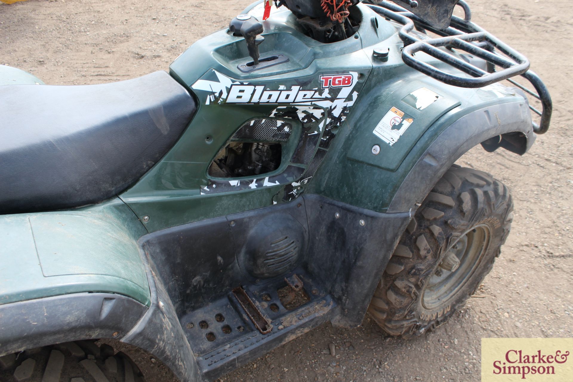 TGB 425 Blade 4WD petrol quad bike. Registration AU13 CCY. Date of first registration 03/2013. Owned - Bild 20 aus 27