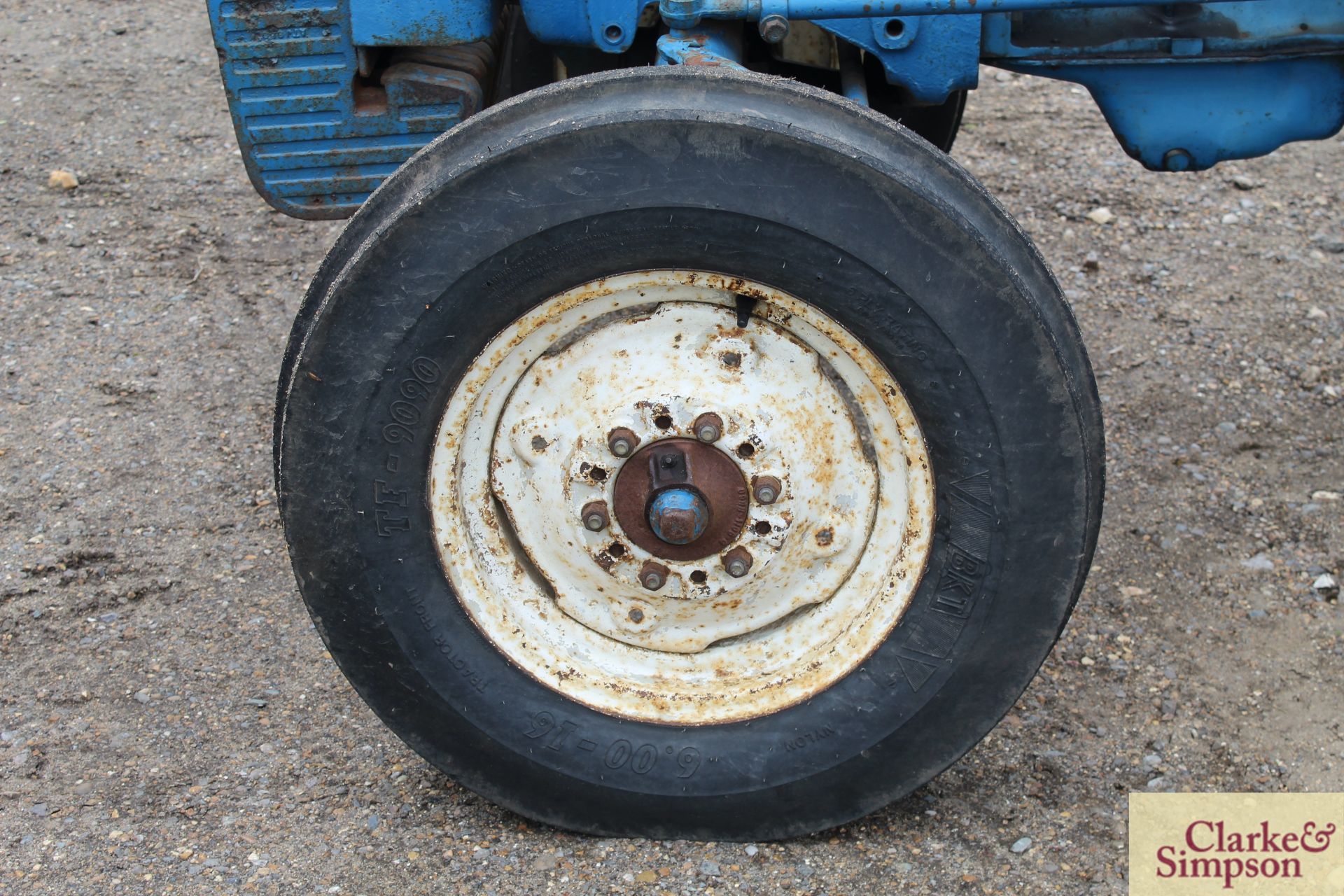 Ford 4000 2WD tractor. Registration JRT 680N. Date of first registration 07/1975. 5,859 hours. 12. - Image 24 of 28