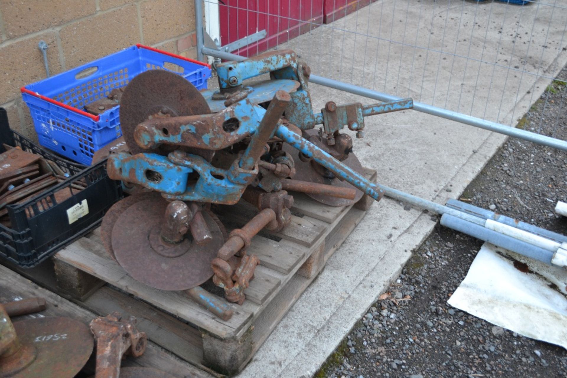 Large quantity of Ransomes Plough discs. - Image 2 of 2