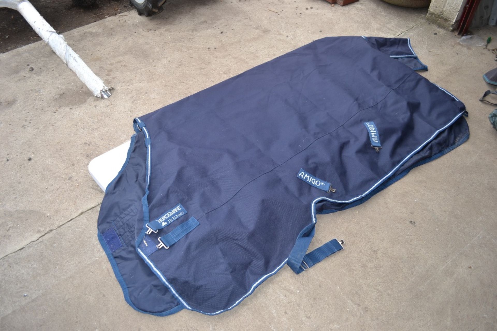 2x Horseware Amigo 6ft 6in rain sheets and 6ft 6in