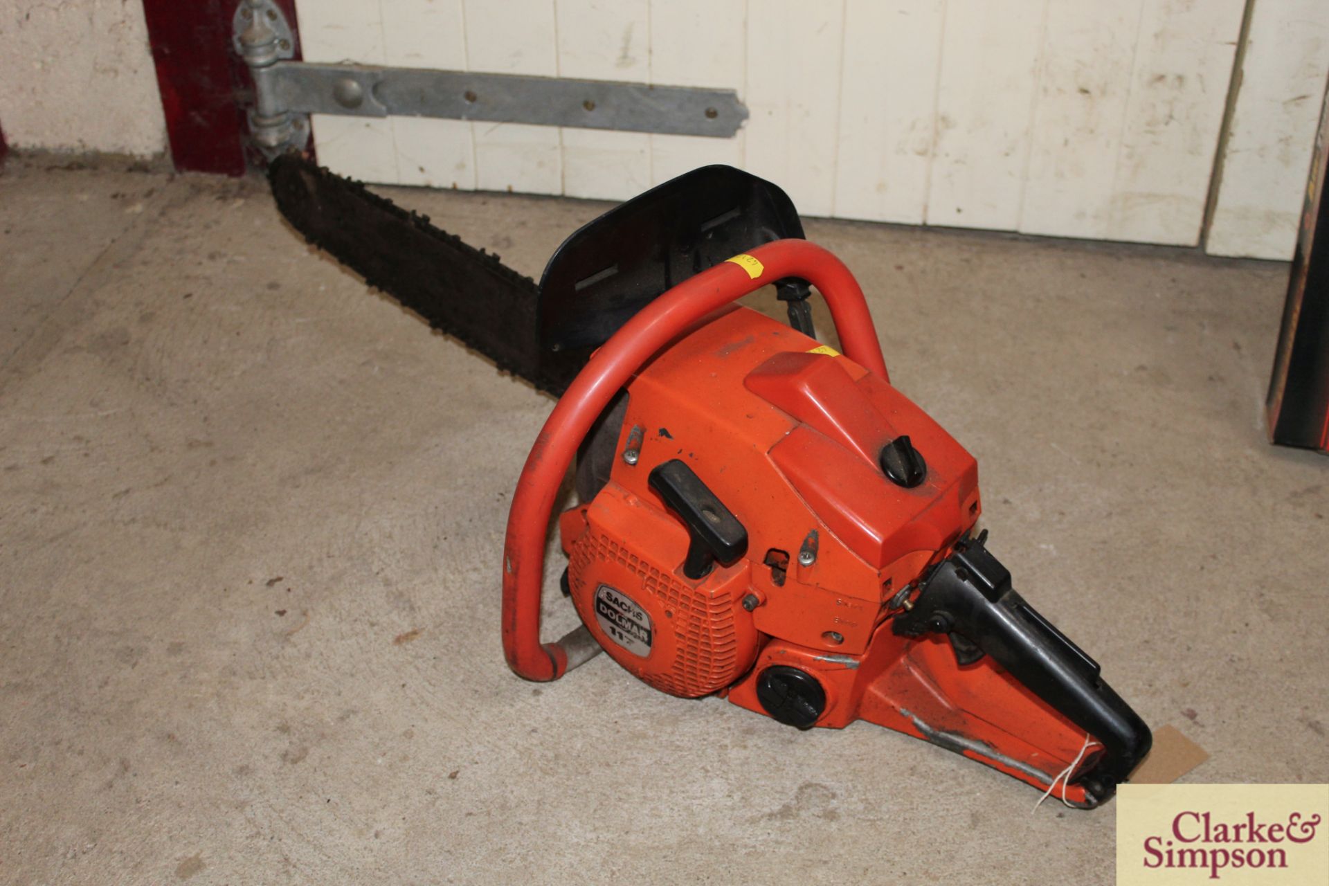 Sachs Dolmar 117 18in chainsaw. - Image 2 of 9